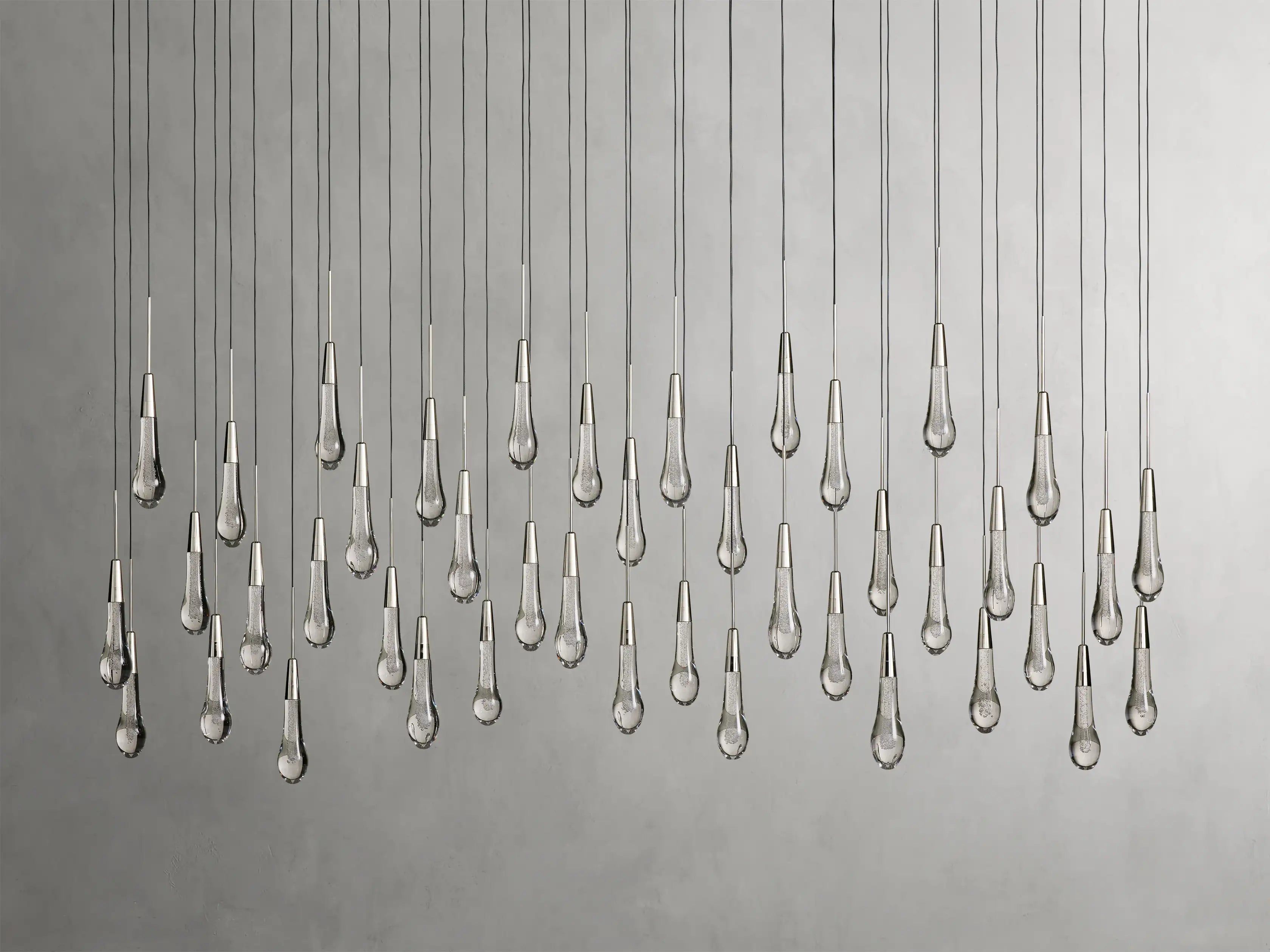 Solitaire Linear Chandelier 37"50"70"87"120"