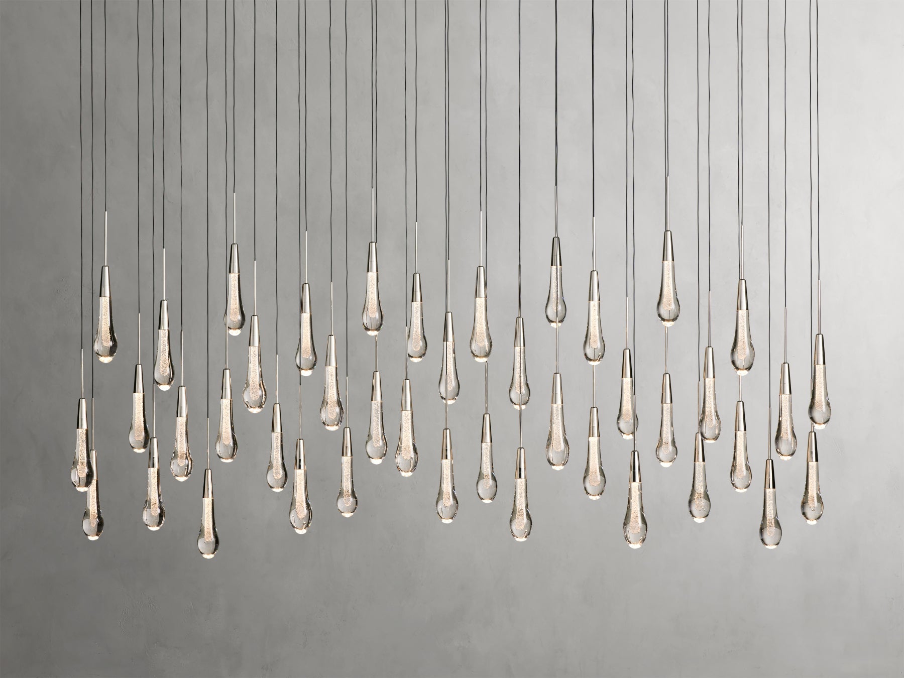 Soltairer Linear Chandelier 37'' 70''w-Vancei