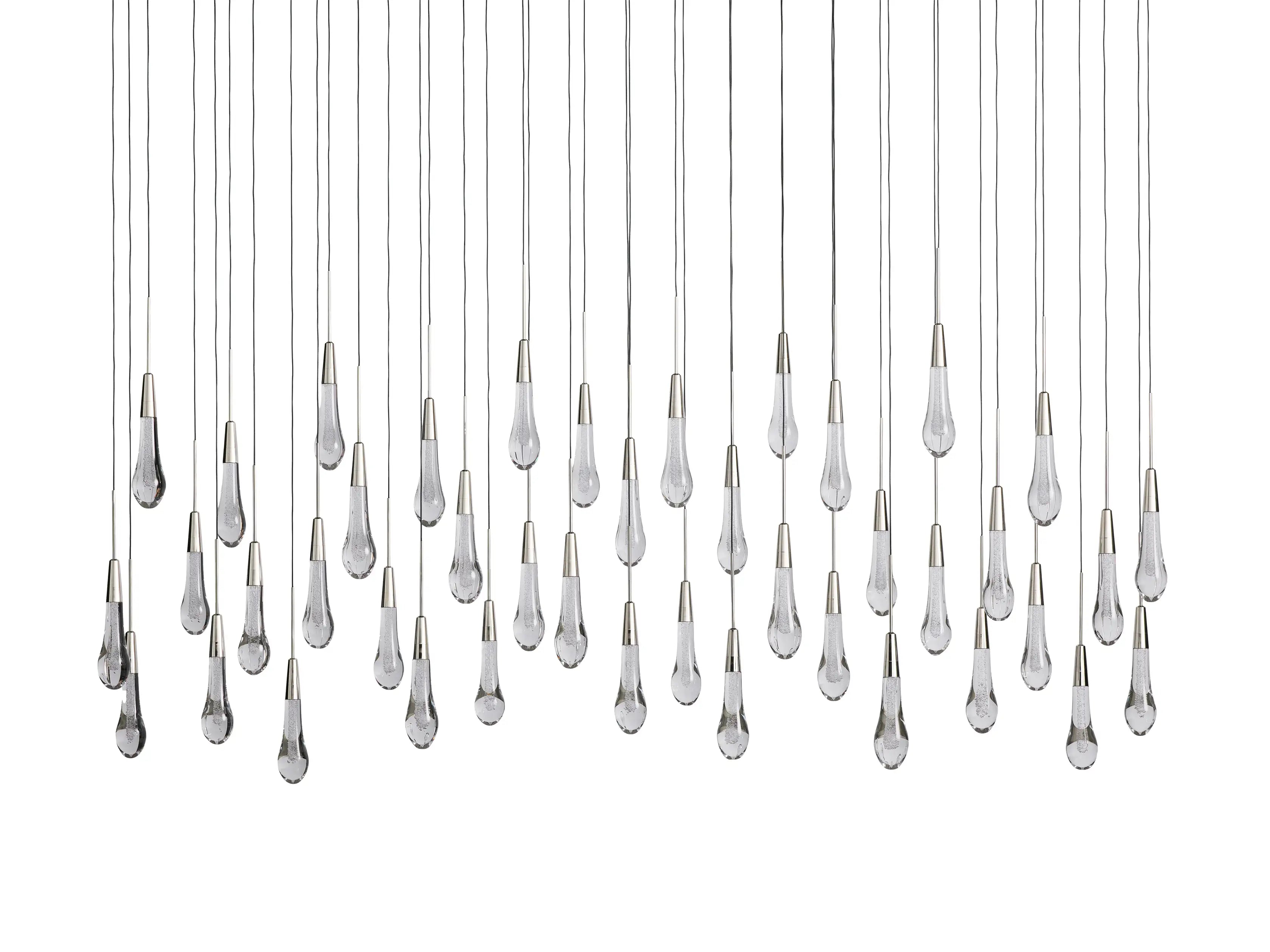 Solitaire Linear Chandelier 37"50"70"87"120"
