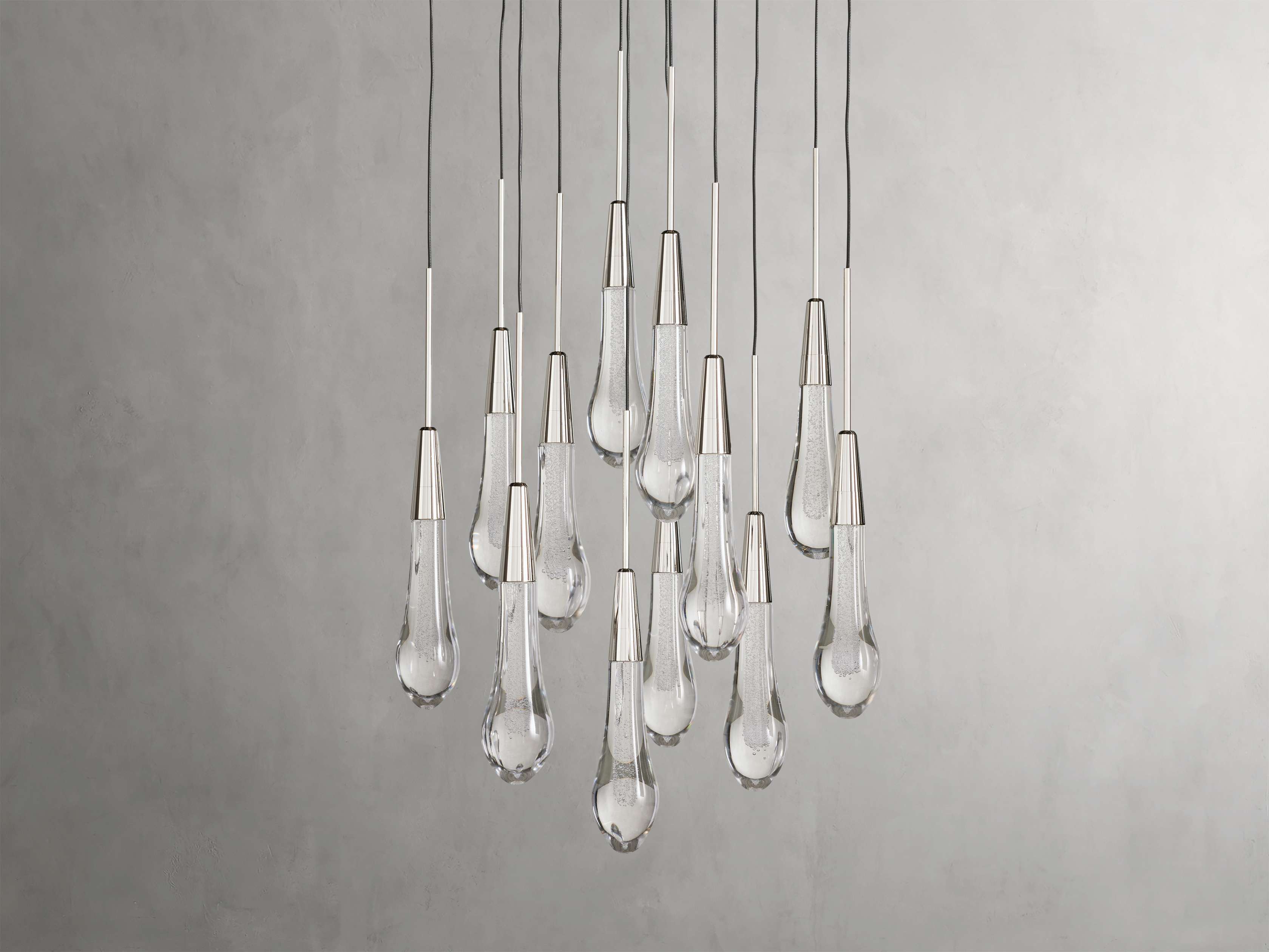 Solitaire Round Chandelier 17" 24" 36“ 58“