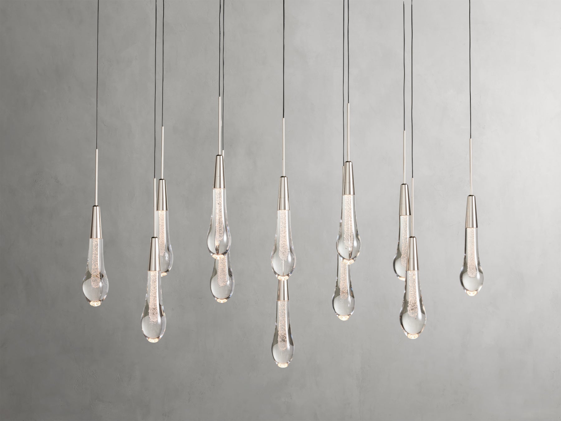 Soltairer Linear Chandelier 37'' 70''w-Vancei