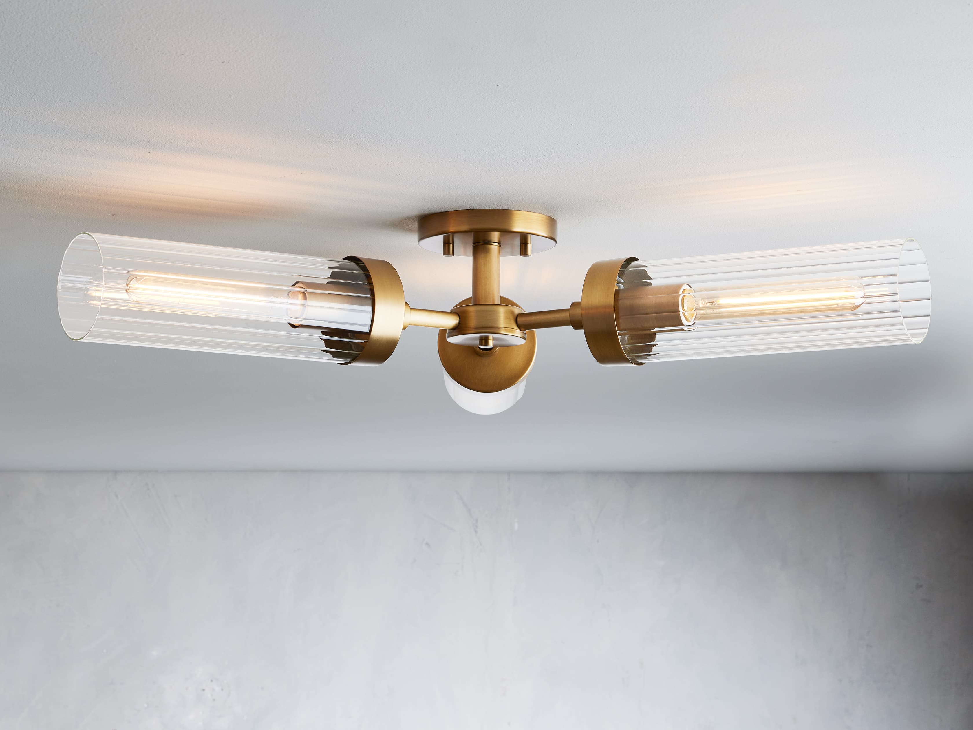 Pastis 3 Light Flushmount-Vancei