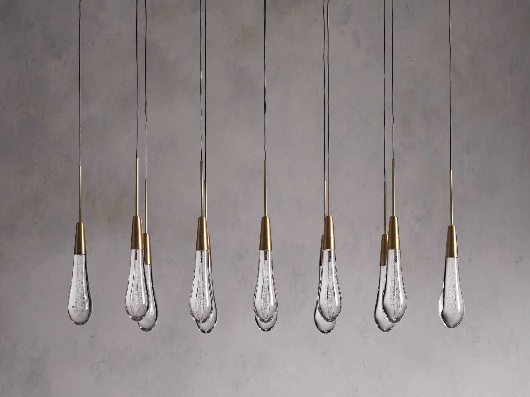 Soltairer Linear Chandelier 37'' 70''w-Vancei