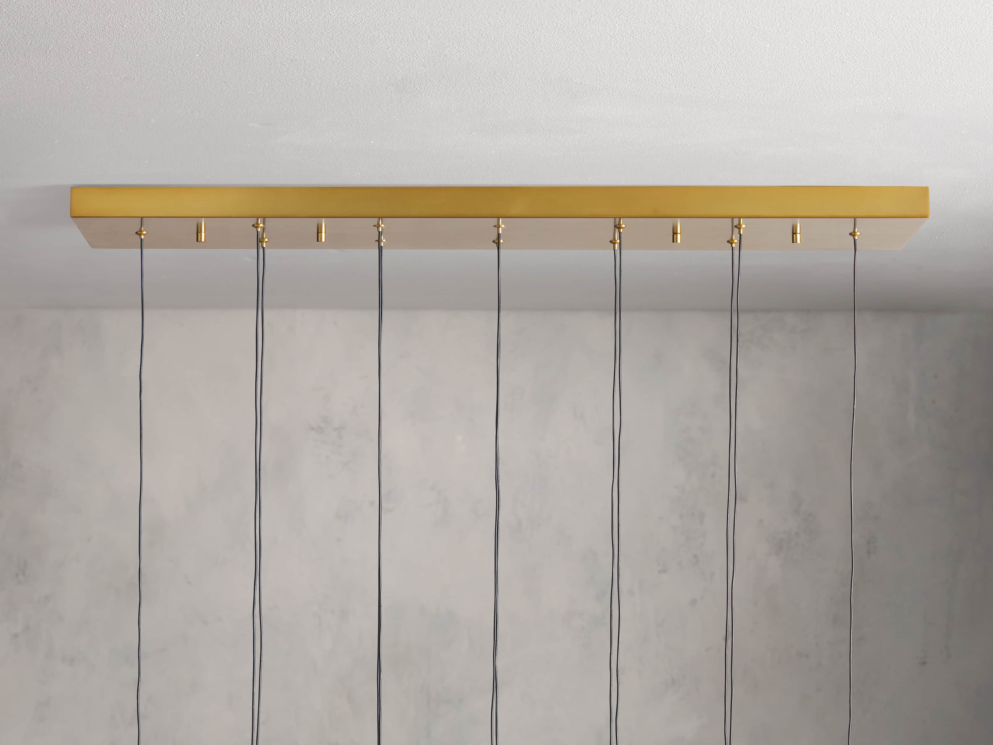 Solitaire Linear Chandelier 37"50"70"87"120"