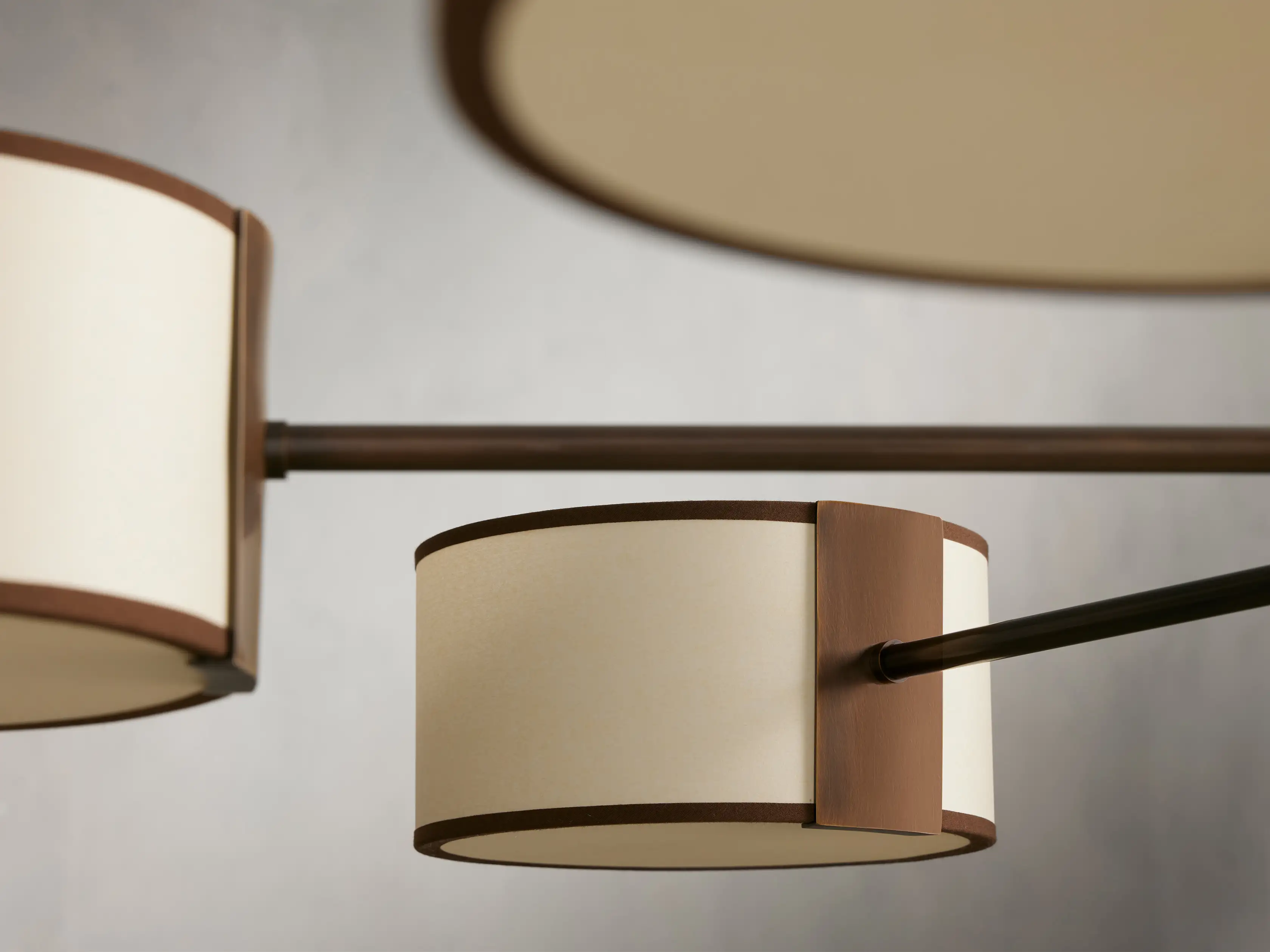 Daphne Fabric Round Chandelier