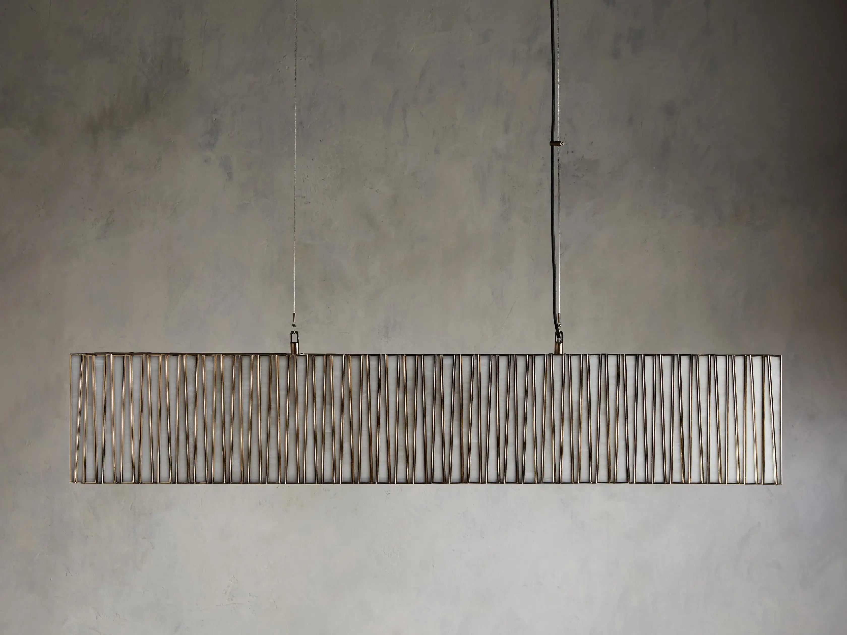 Junet Rectangular Chandelier 60"W 49"W-Vancei