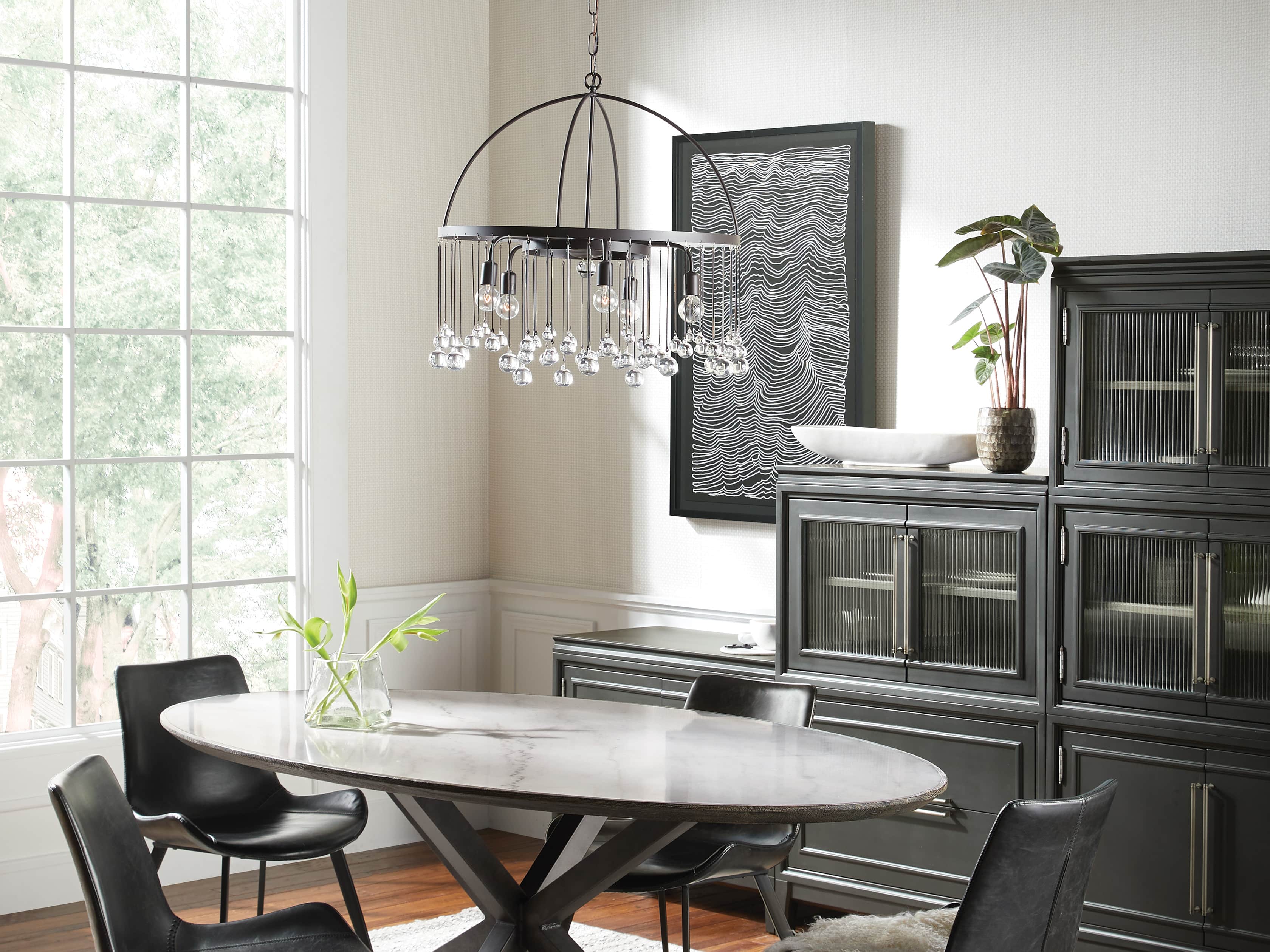 Aubrey Round Chandelier-Vancei