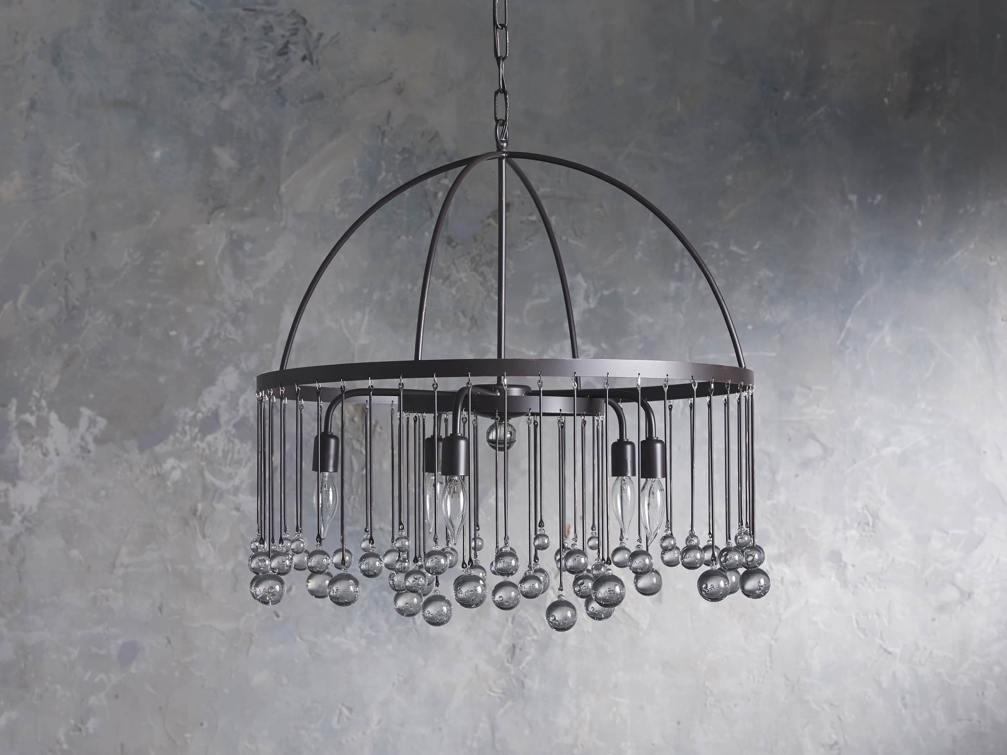 Aubrey Round Chandelier-Vancei