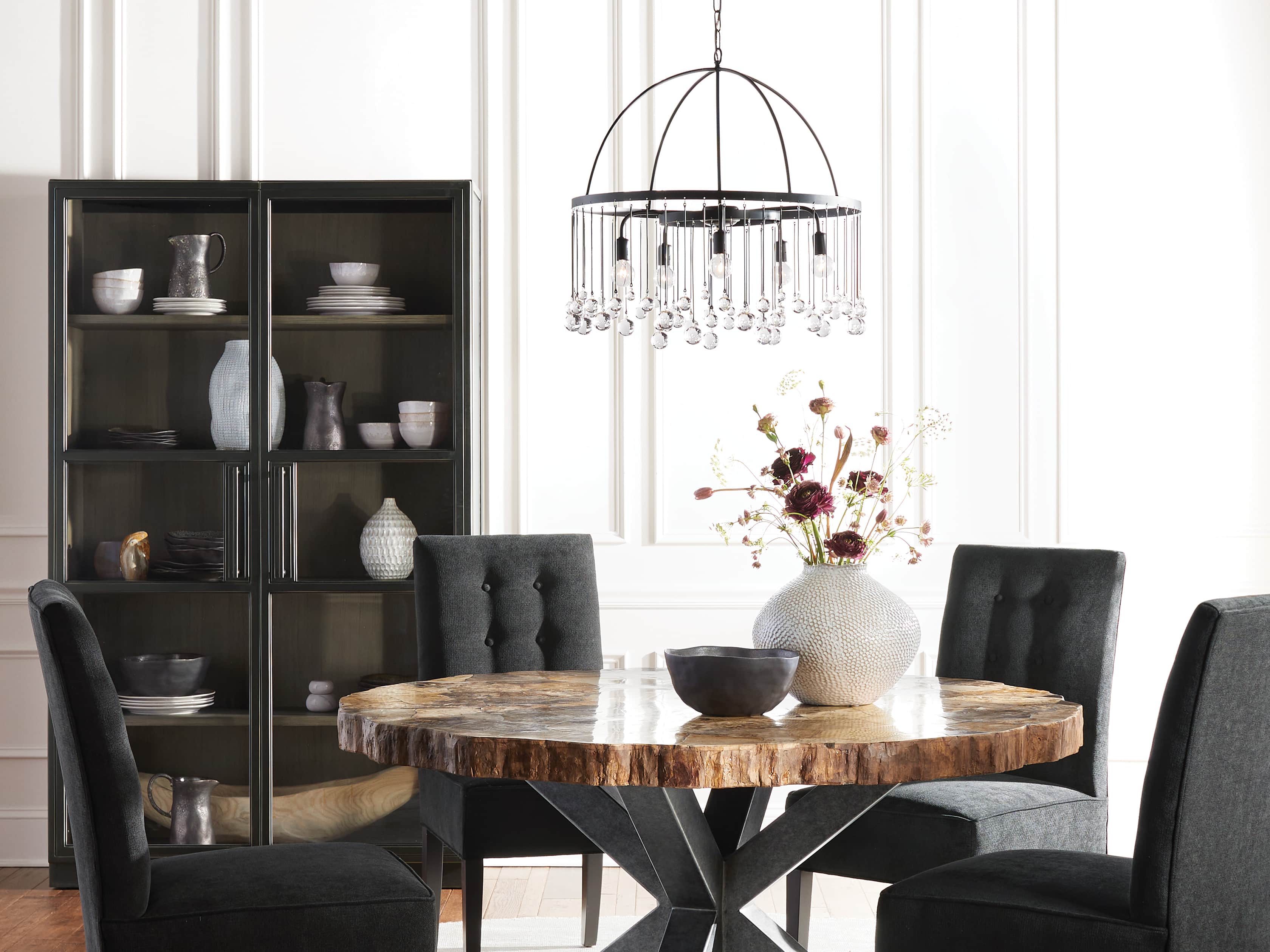 Aubrey Round Chandelier-Vancei