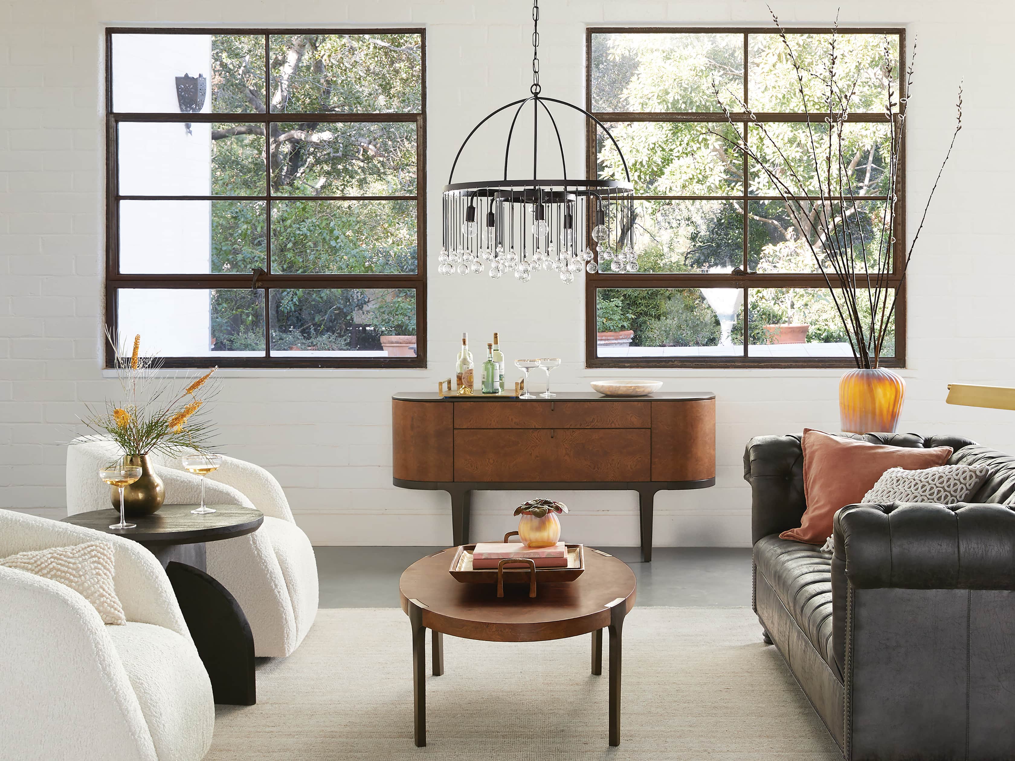 Aubrey Round Chandelier-Vancei