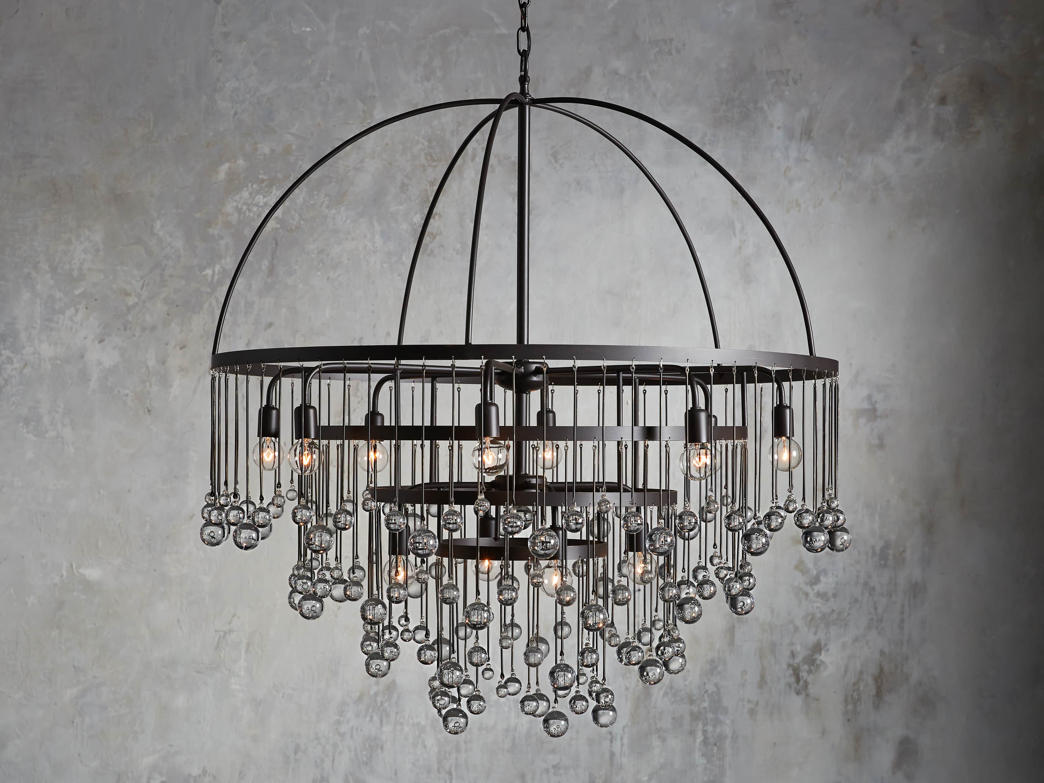 Aubrey Round Chandelier-Vancei