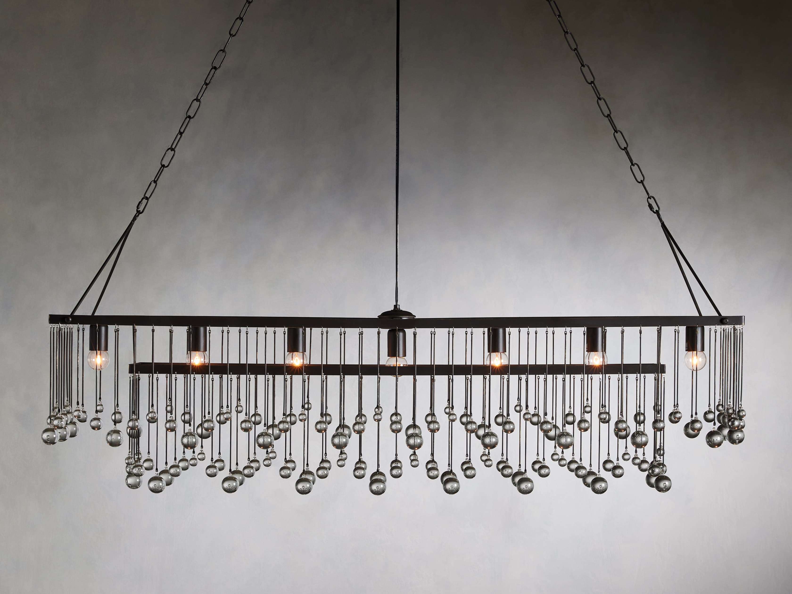 Aubrey Rectangular Chandelier-Vancei