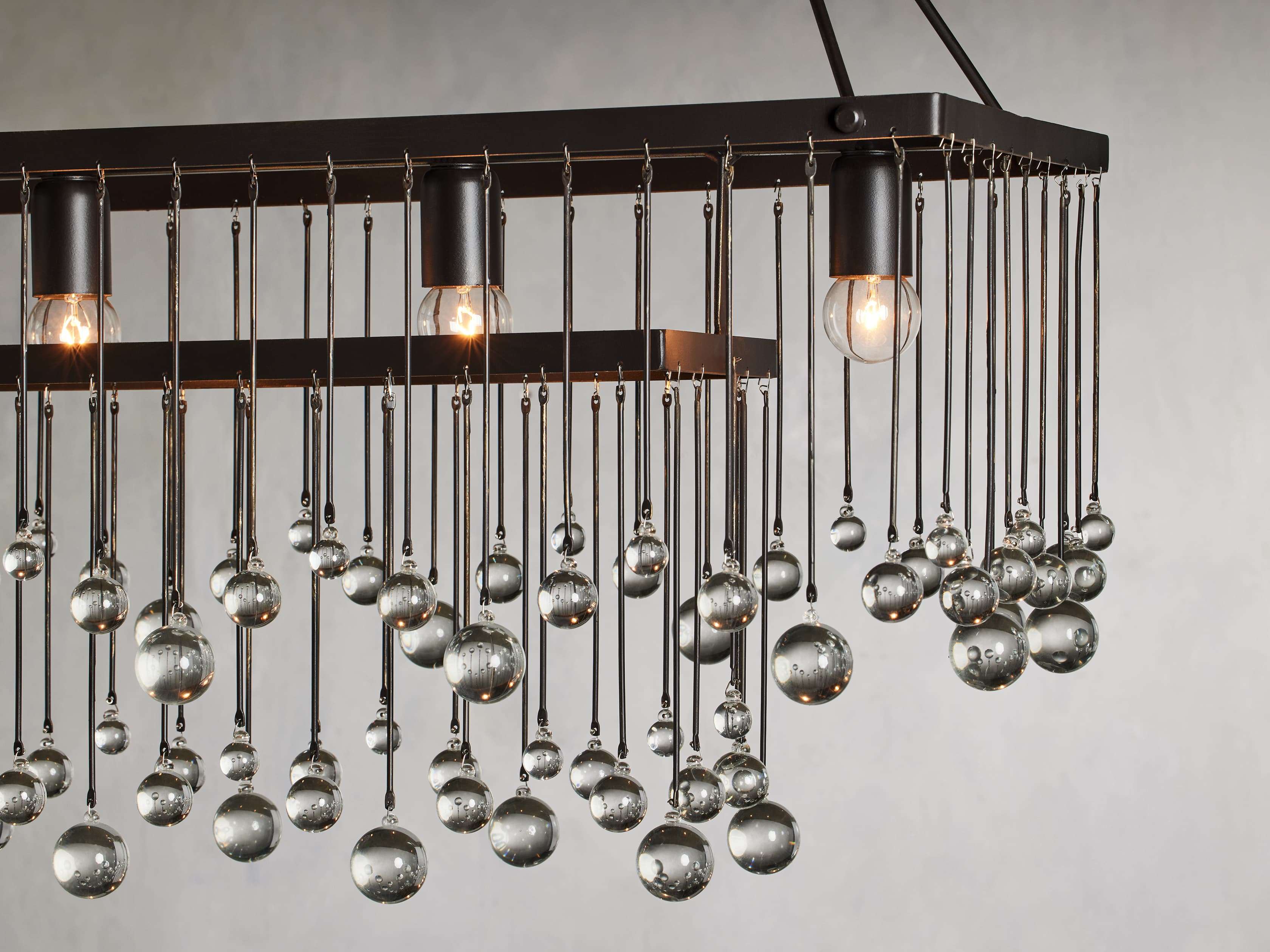 Aubrey Rectangular Chandelier-Vancei