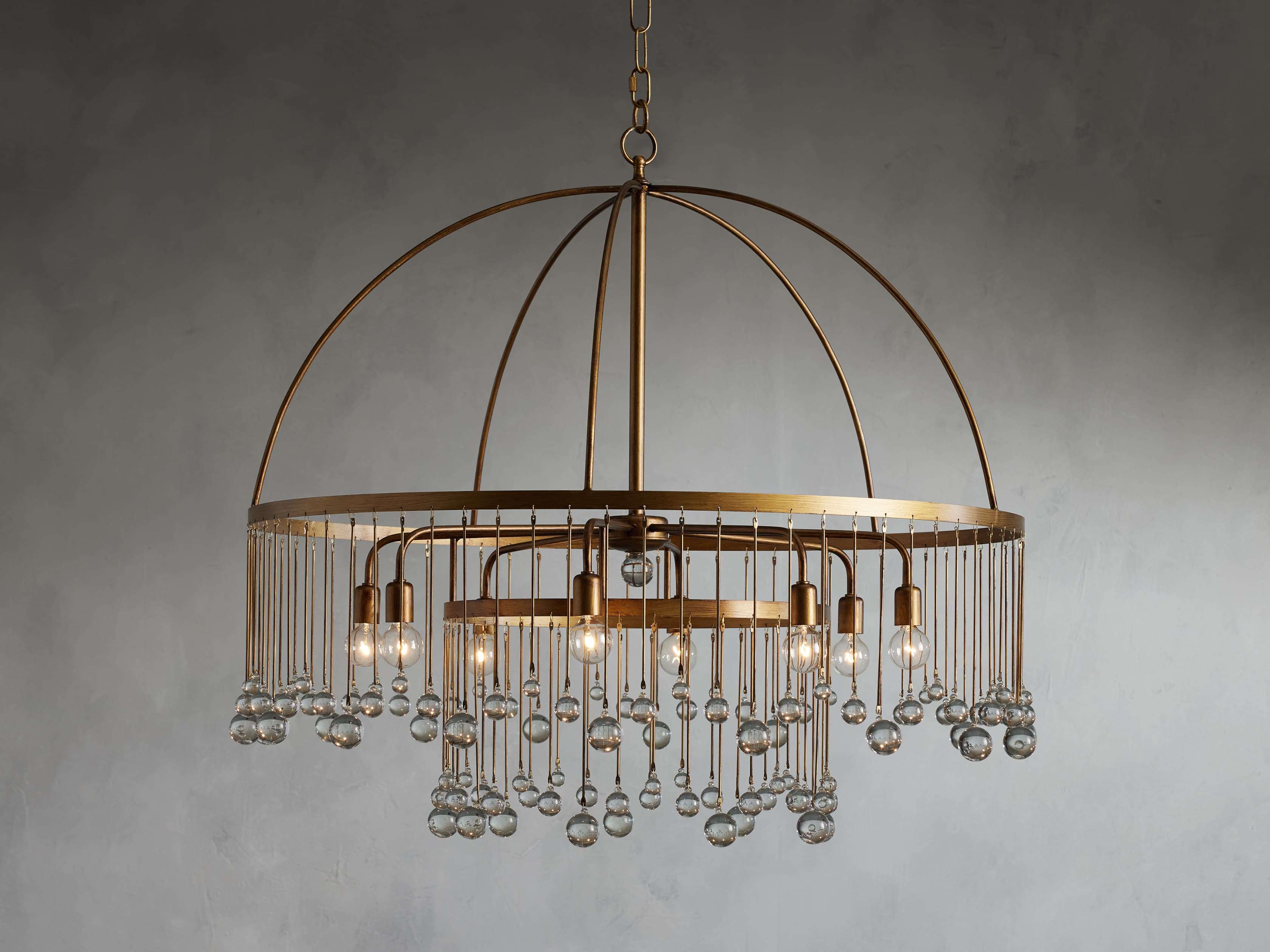 Aubrey 37" Round Chandelier-Vancei