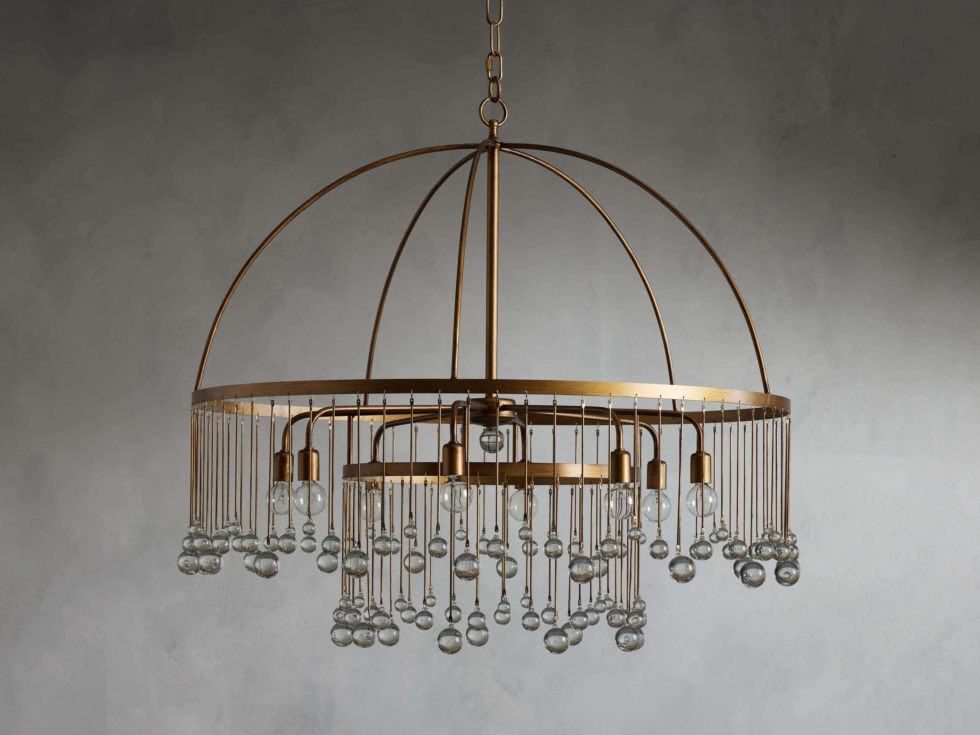Aubrey 37" Round Chandelier-Vancei