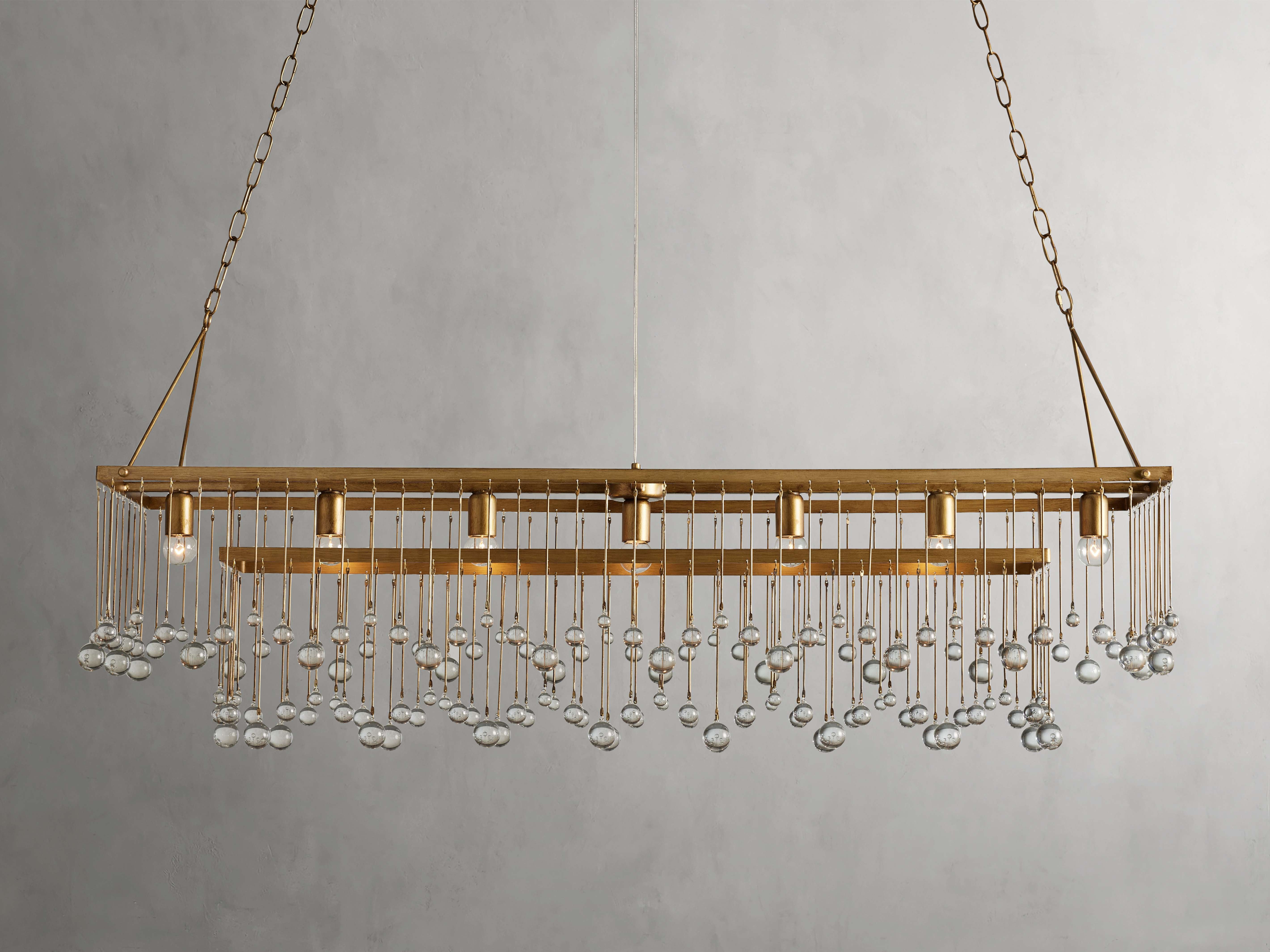 Aubrey Rectangular Chandelier-Vancei