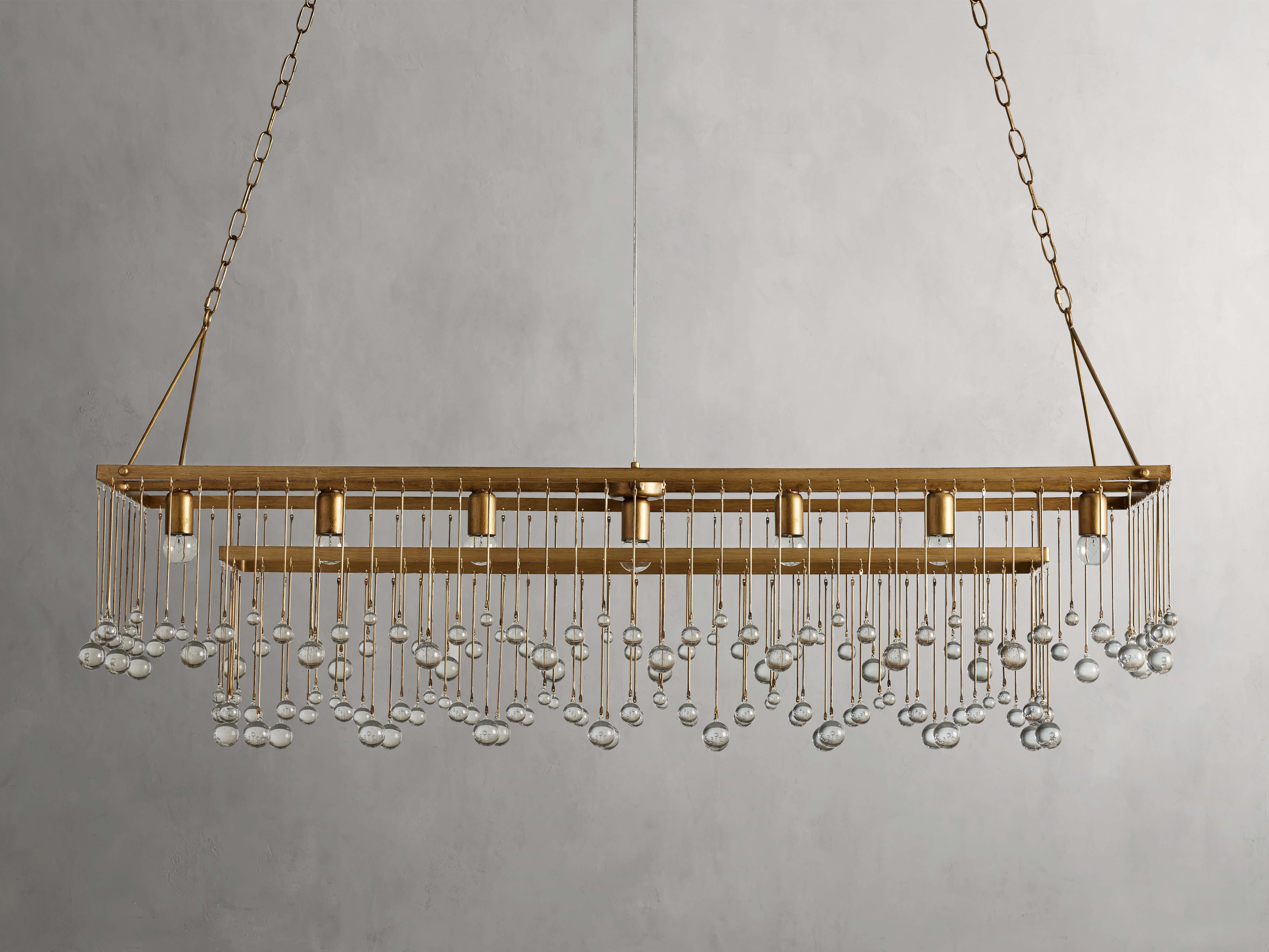 Aubrey Rectangular Chandelier-Vancei