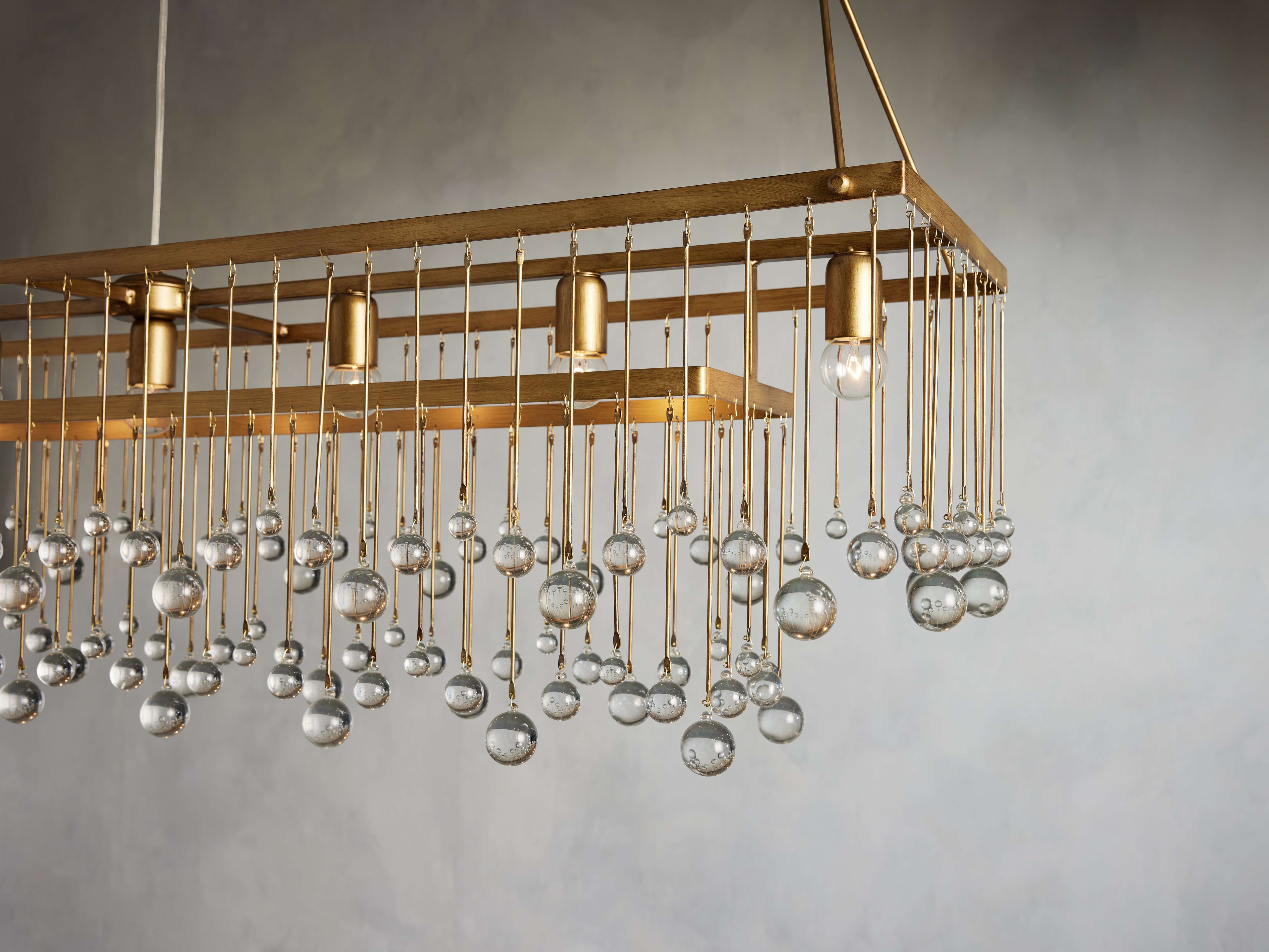 Aubrey Rectangular Chandelier-Vancei