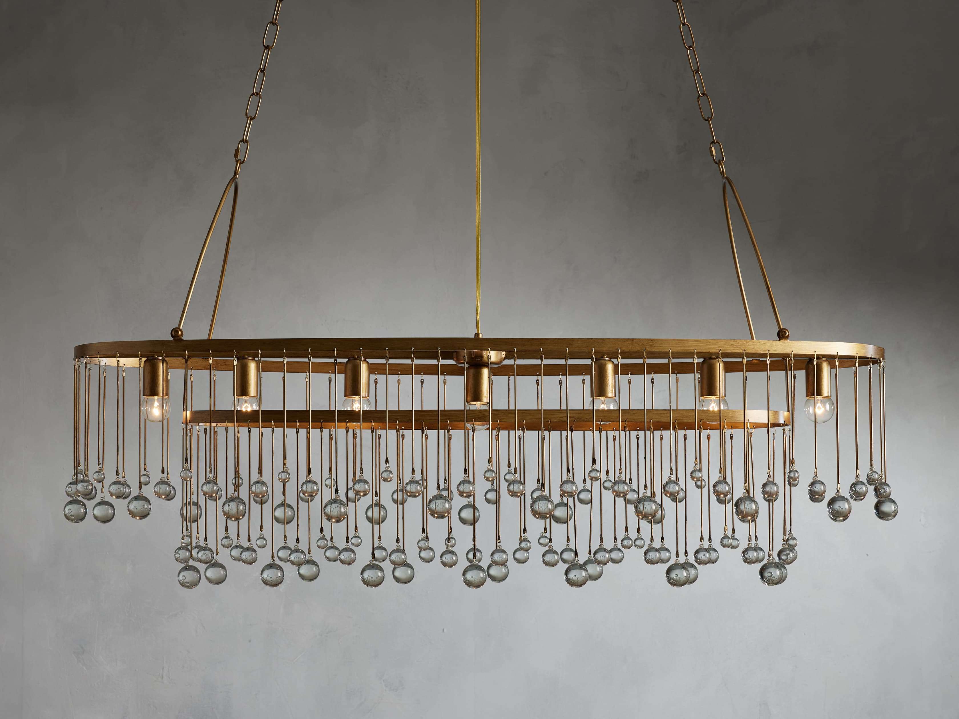 Aubrey Oval Chandelier-Vancei