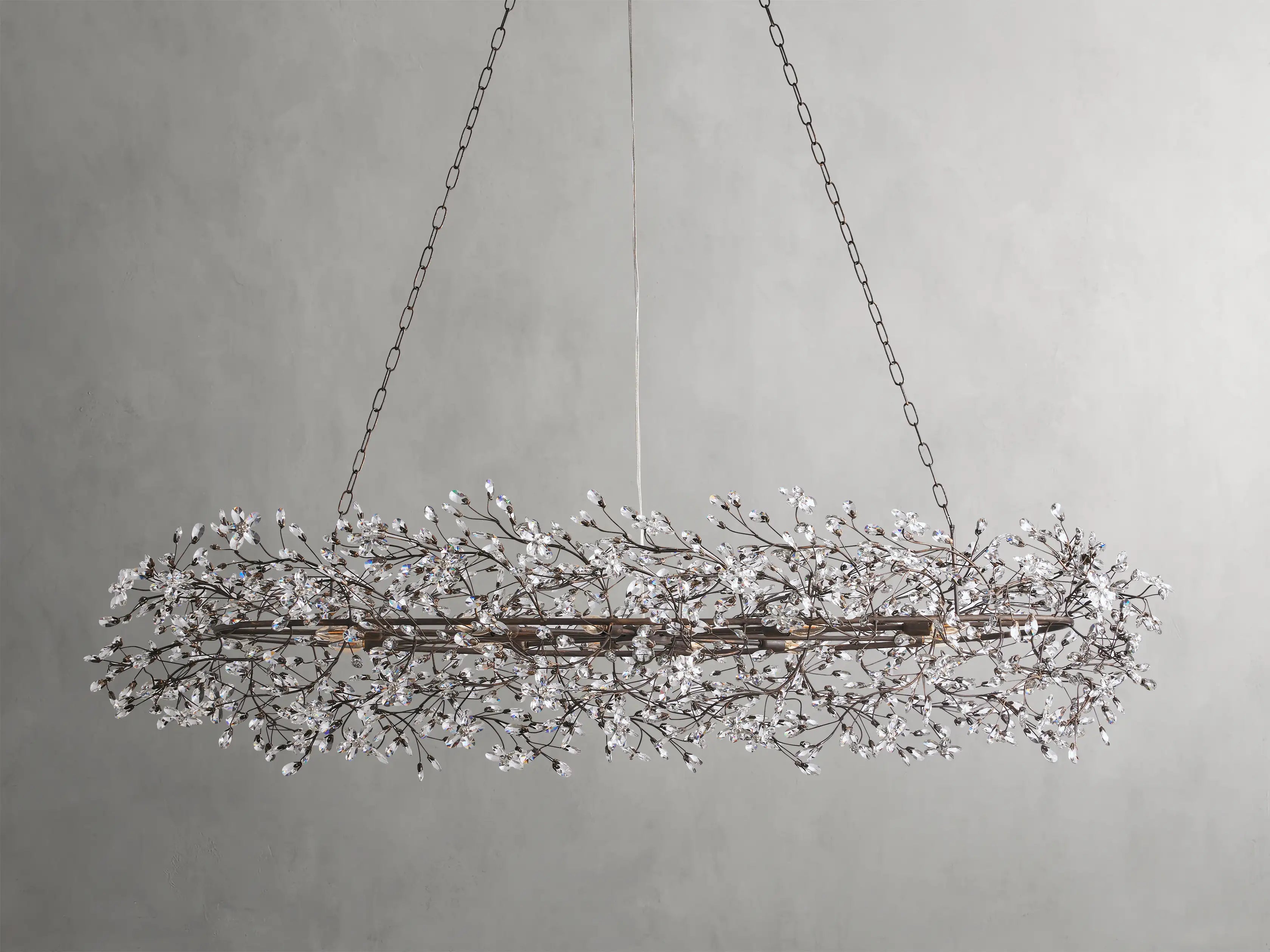 Fiore Oval Chandelier-Vancei
