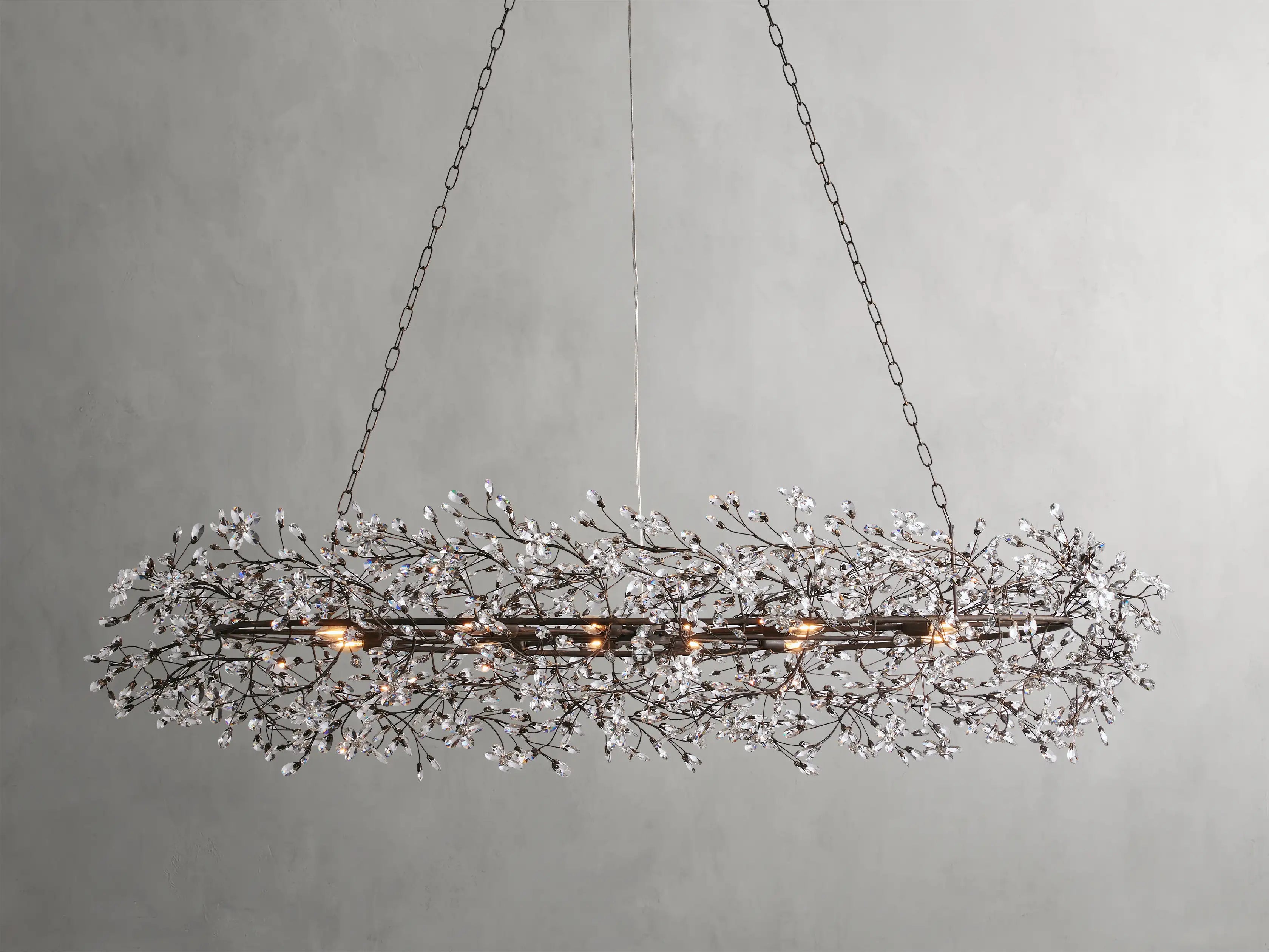 Fiore Oval Chandelier-Vancei