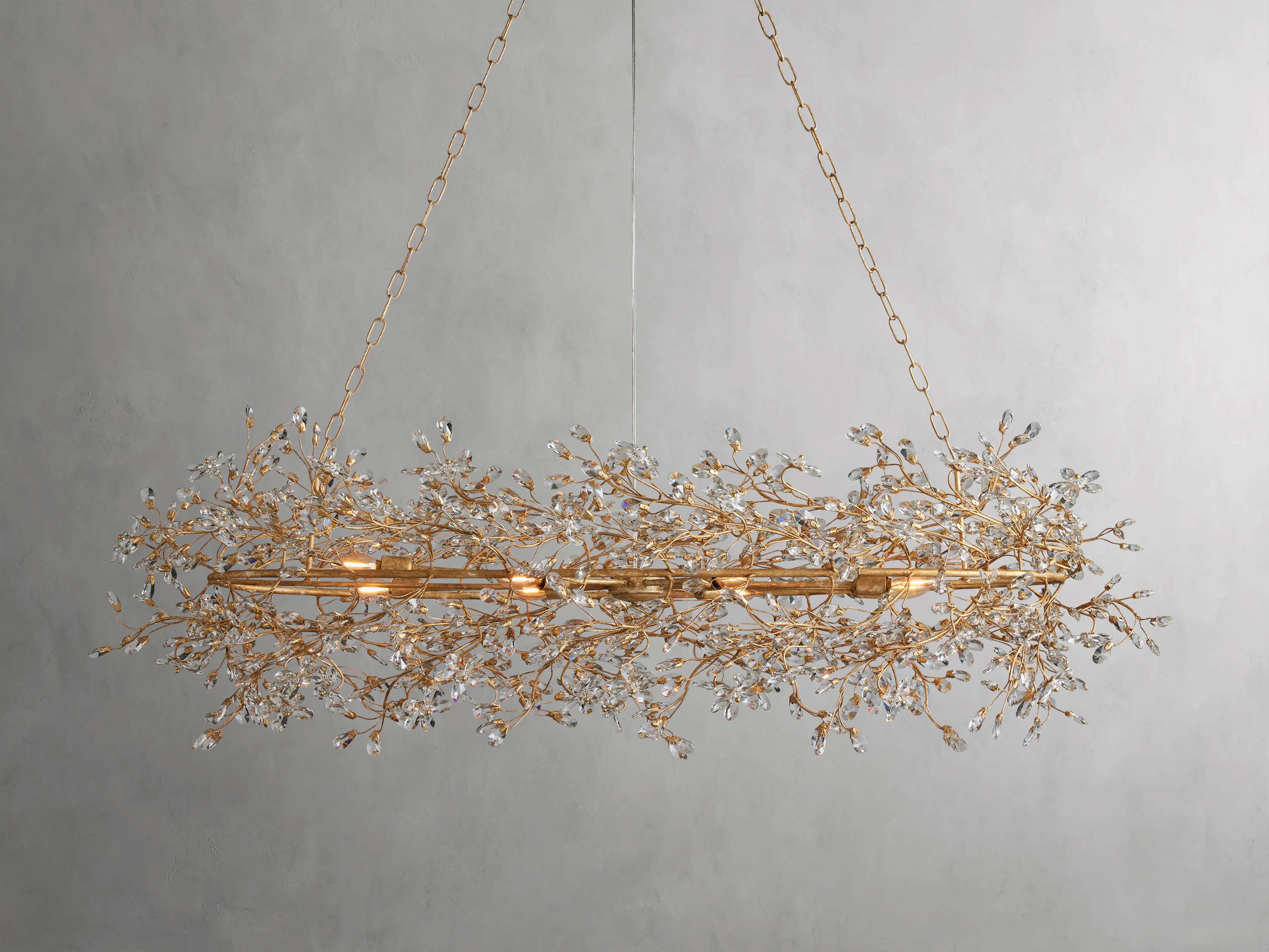 Fiore Oval Chandelier-Vancei