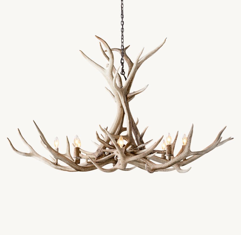 Natural Antler Chandelier 60"-Vancei