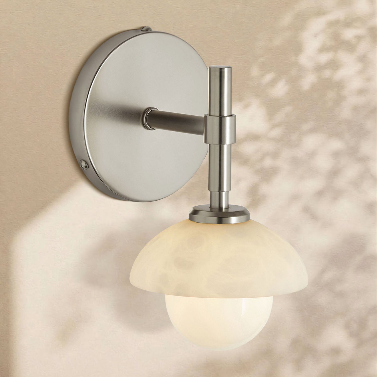 Glowen Alabaster Wall Sconce