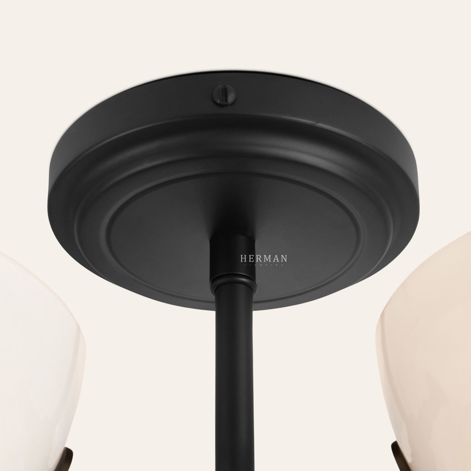 Argus Glass Semi-Flush Mount