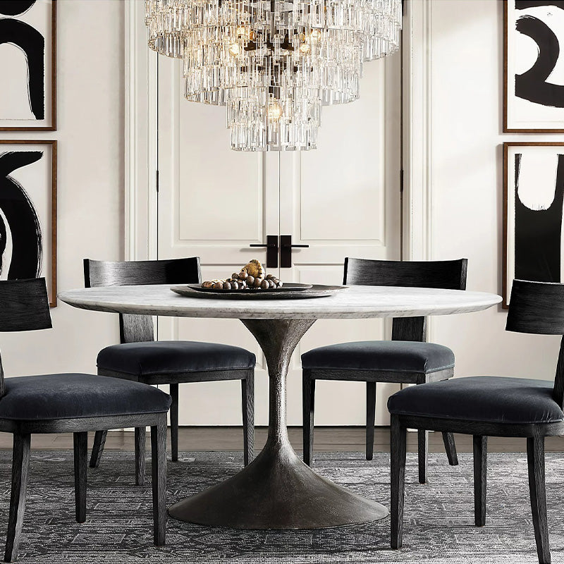 Mia 5 Tier Crystal Round Chandelier 60"-Vancei