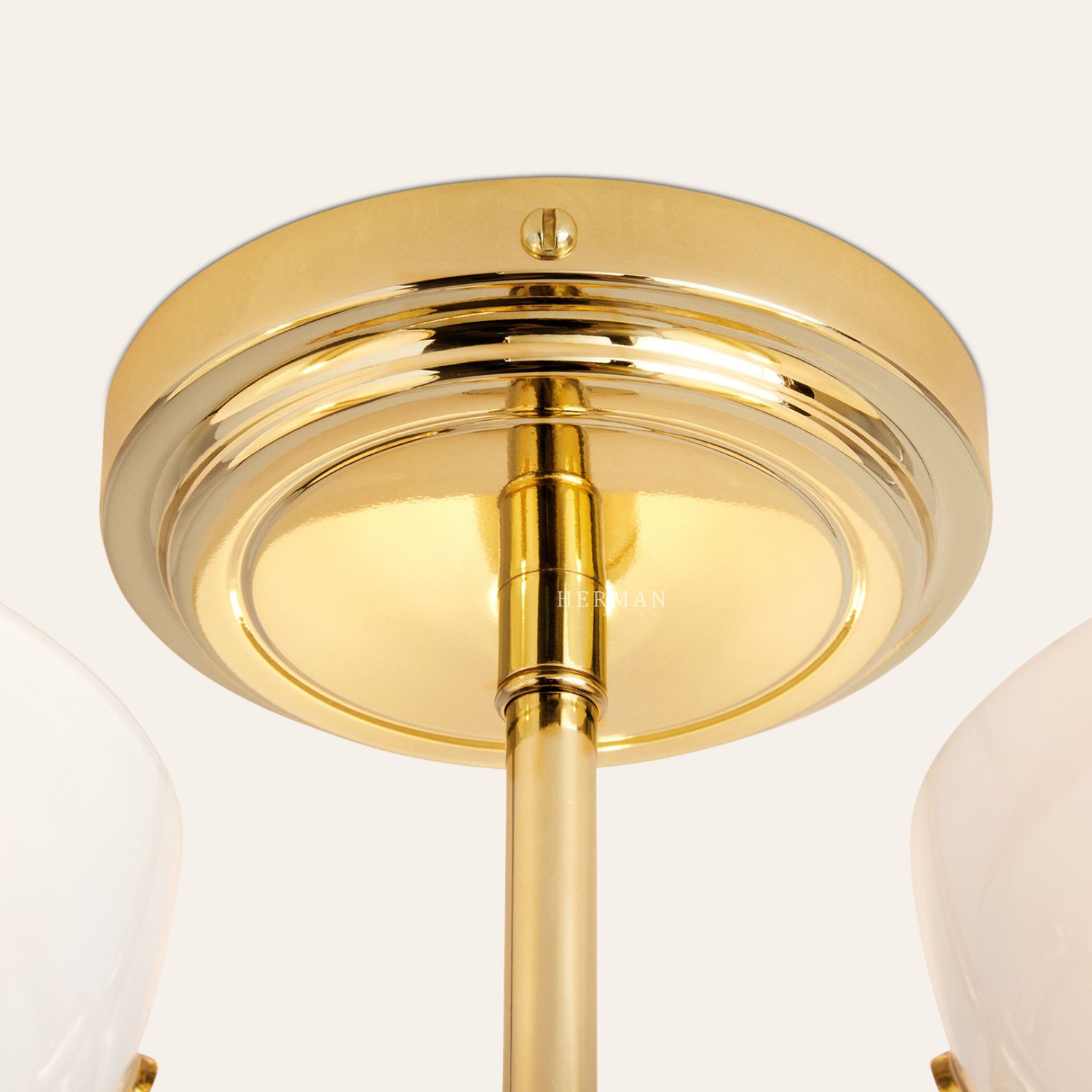 Argus Glass Semi-Flush Mount