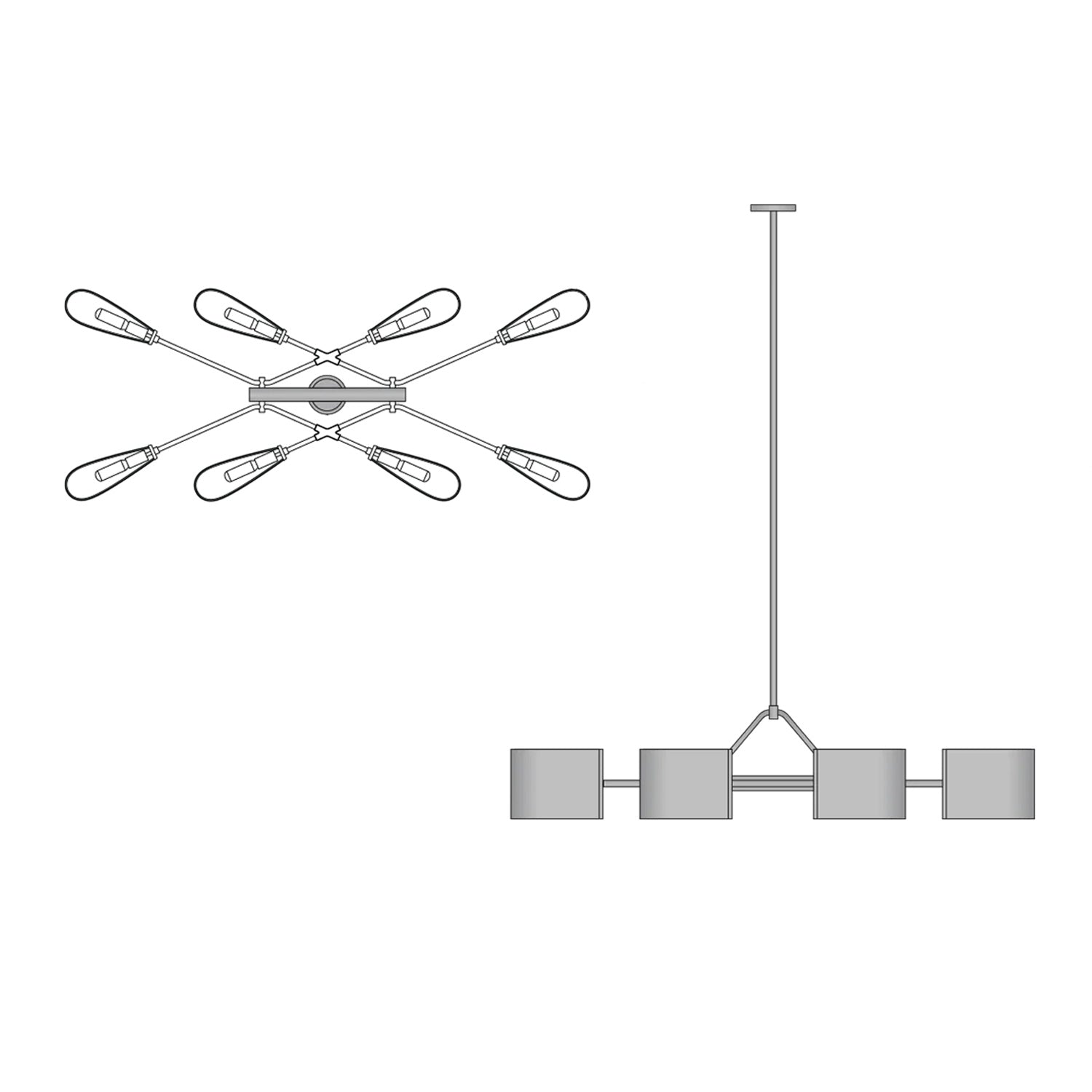 Dessay Linear Chandelier