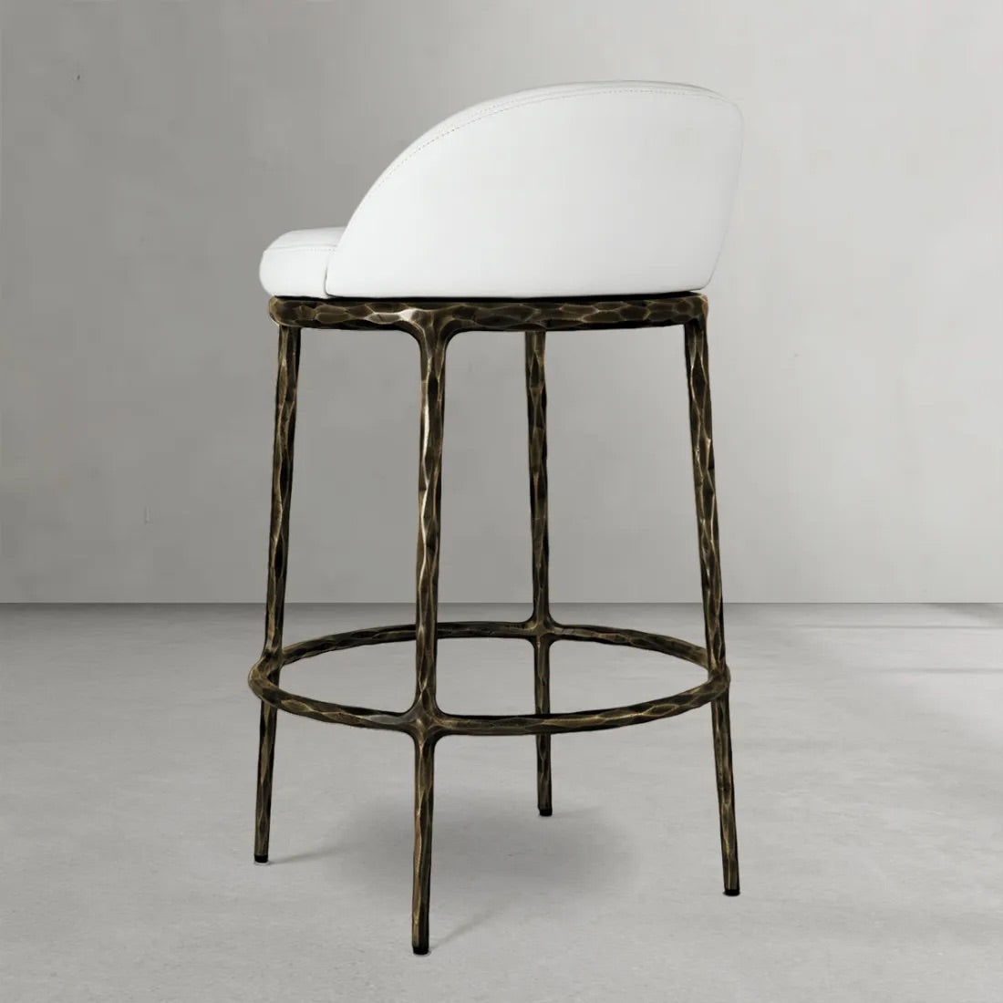 Thaddeus Bar Swivel Counter Stool-Vancei