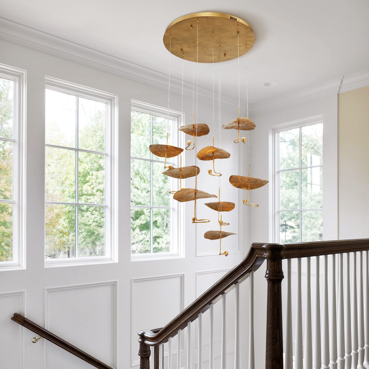 Lagatto Round Chandelier 9-Light