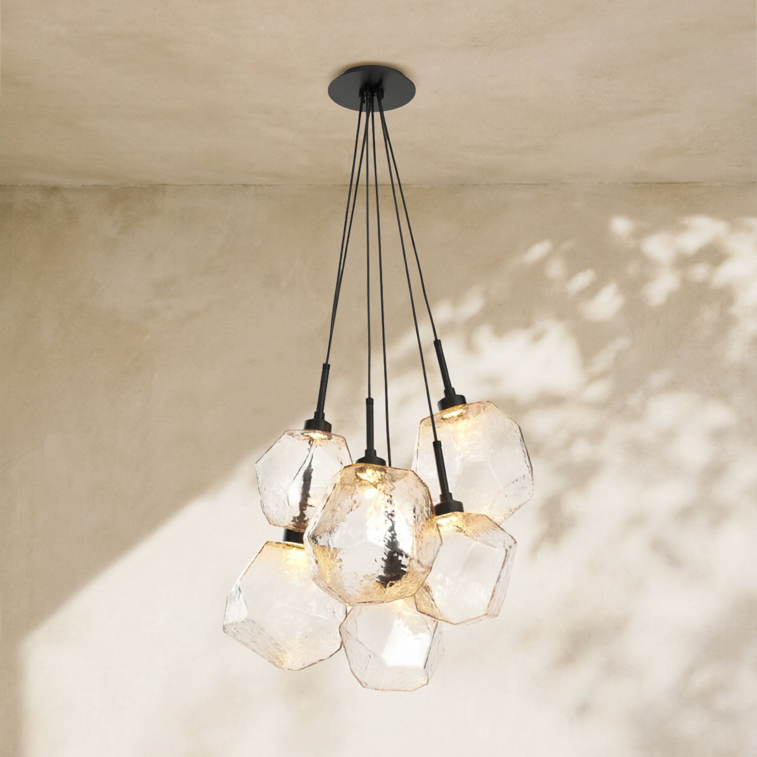 Art Twisted Cluster Pendant