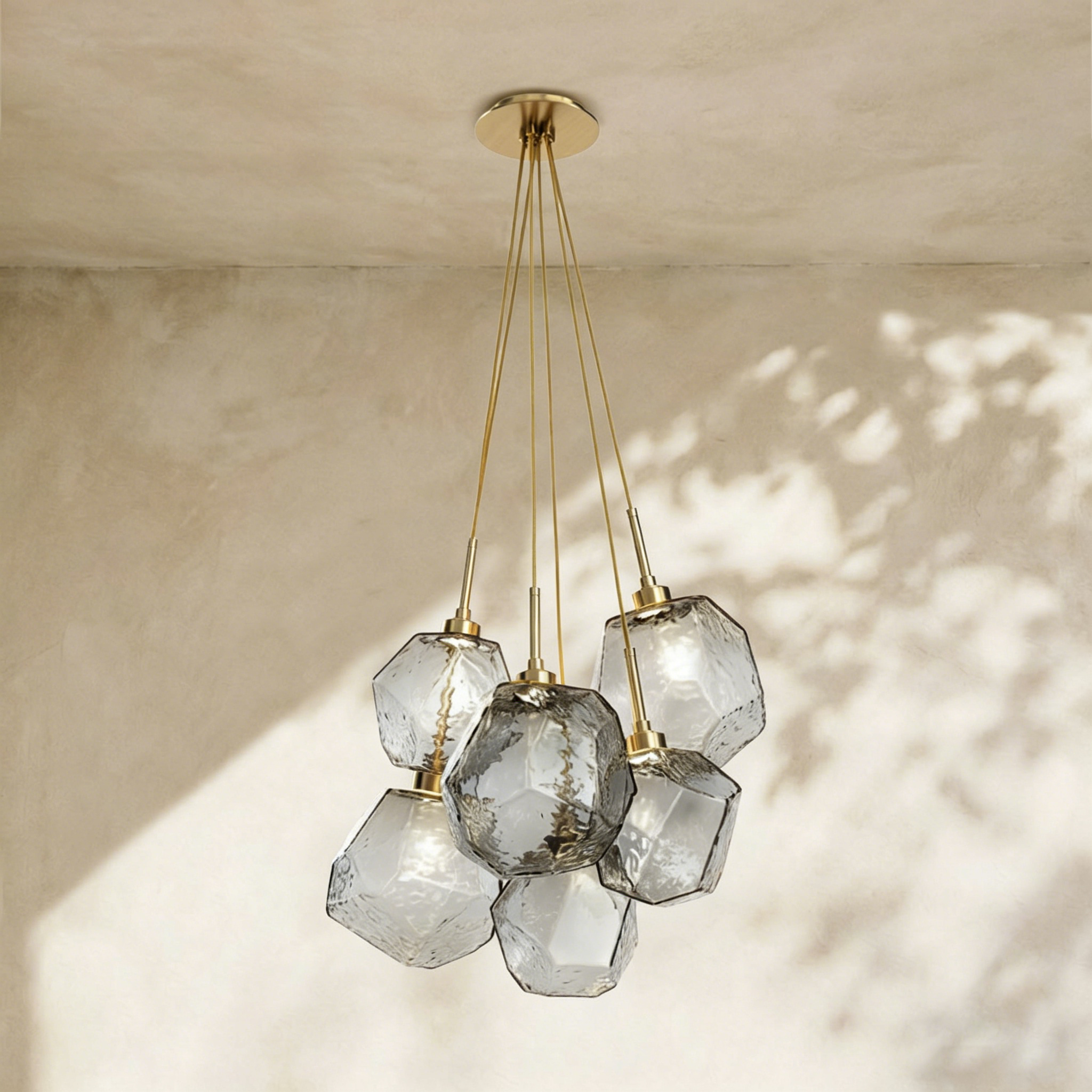 Art Twisted Cluster Pendant