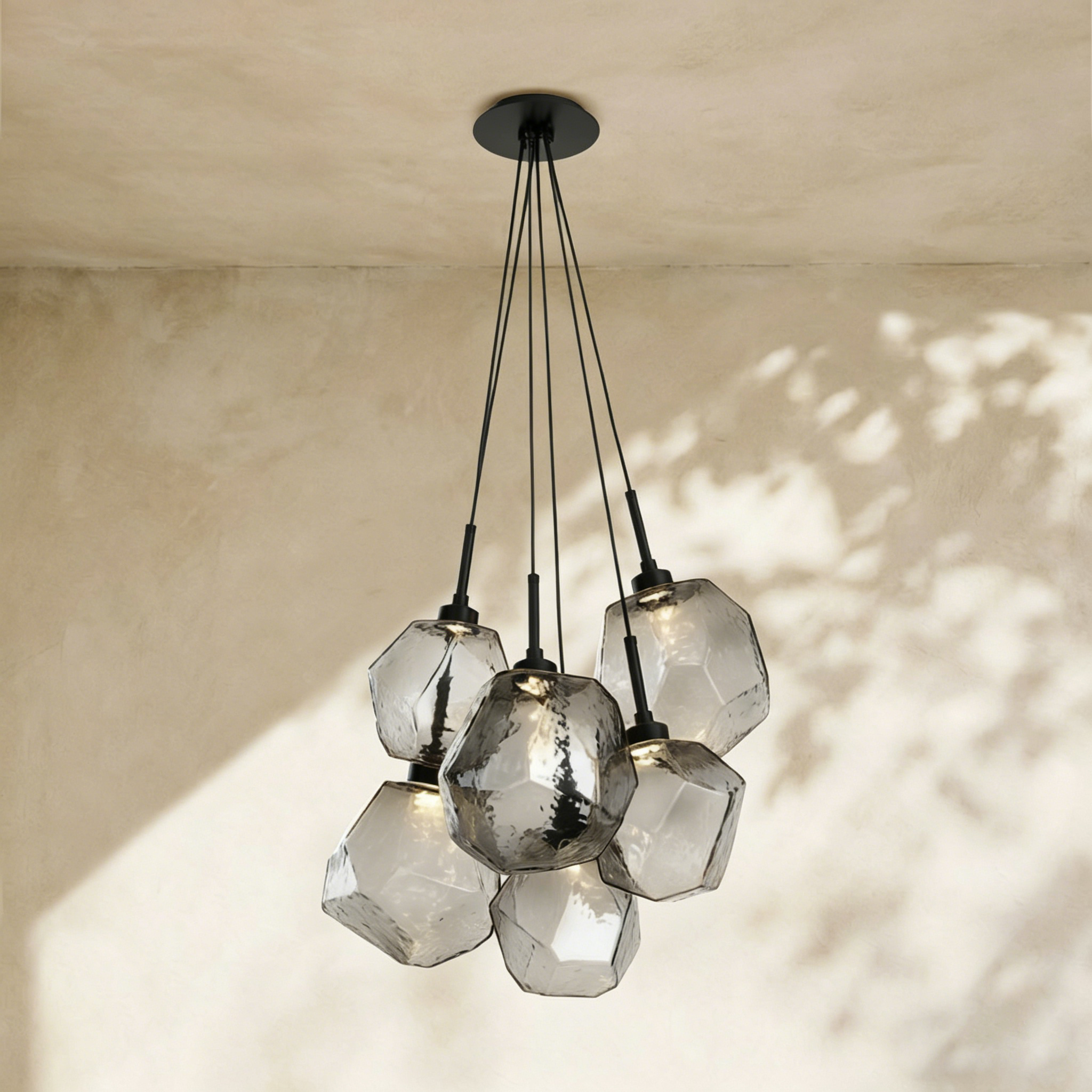 Art Twisted Cluster Pendant