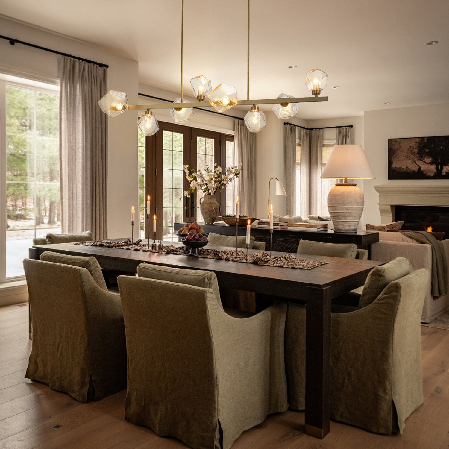 Art Twisted Branch Chandelier