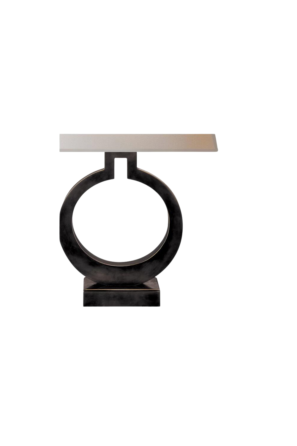 Circular Base Modern Table Lamp | Andrew Martin Ring Form
