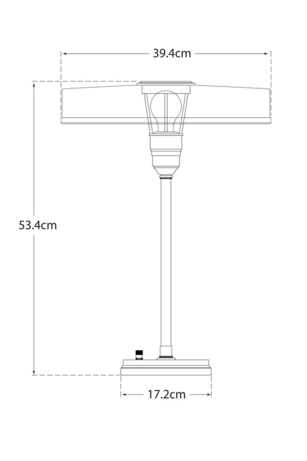 Metal Table Lamp | Andrew Martin Carlo