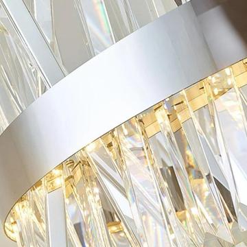 Arsen Crystal Round Chandelier-Vancei