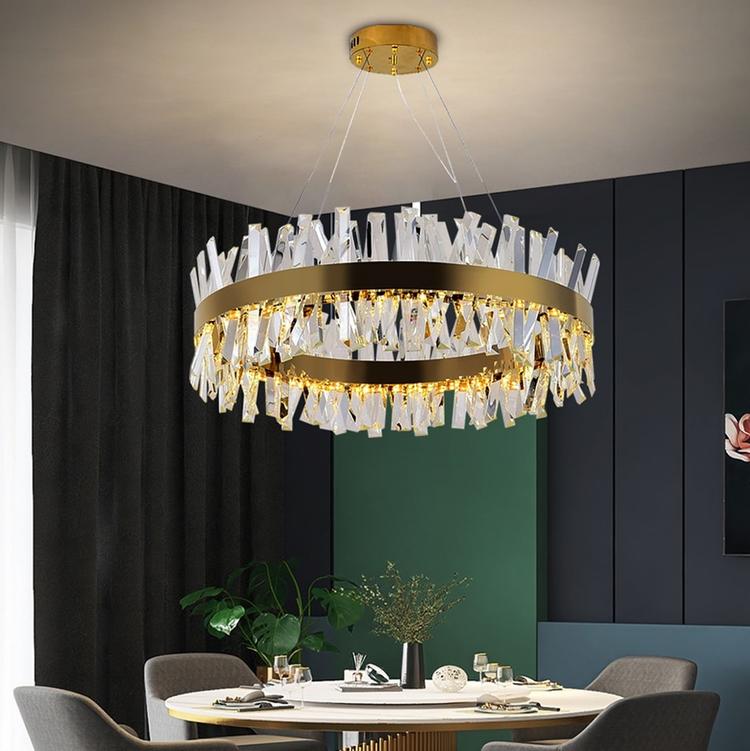 Arsen Crystal Round Chandelier-Vancei