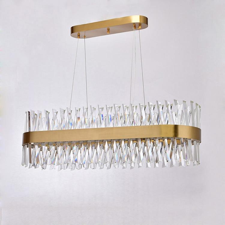 Arsenio Oval Crystal Chandelier-Vancei