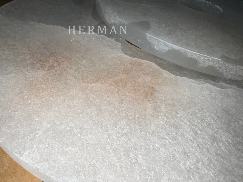 Median Alabaster Flush mount - 4 Surface