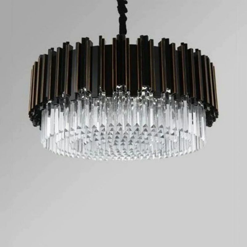 Bourbons Alfonso Crystal Round Chandelier-Vancei