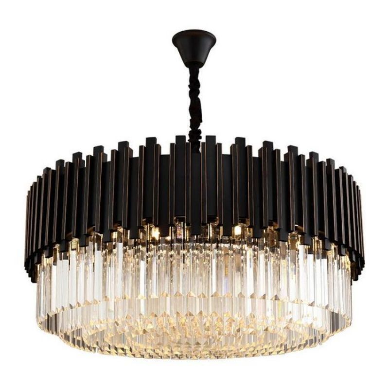 Bourbons Alfonso Crystal Round Chandelier-Vancei