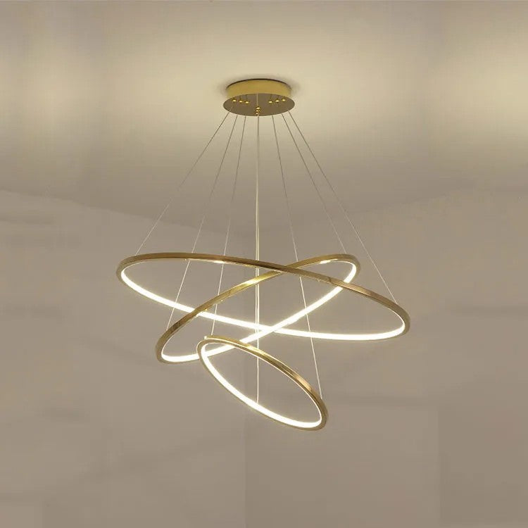 Amira Staircase  Multi Rings Chandelier-Vancei