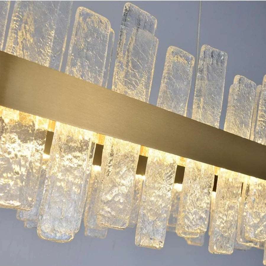 Andrea Rectangular Crystal Chandelier-Vancei