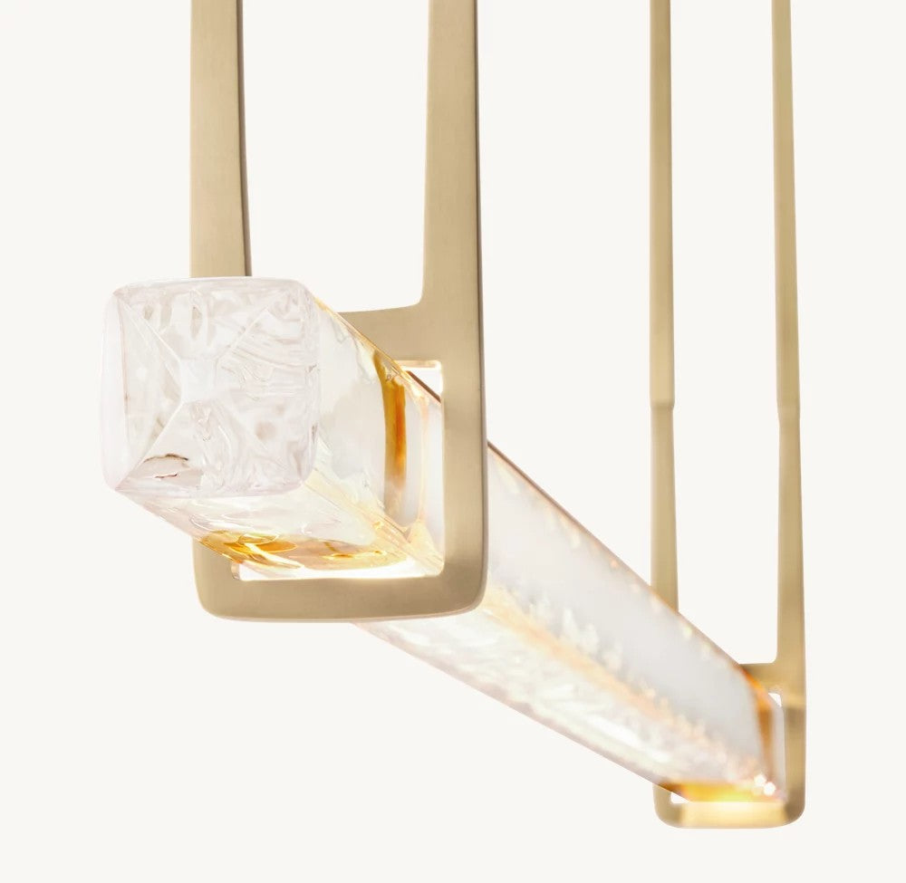 Audubos Single Bar Linear Chandelier-Vancei
