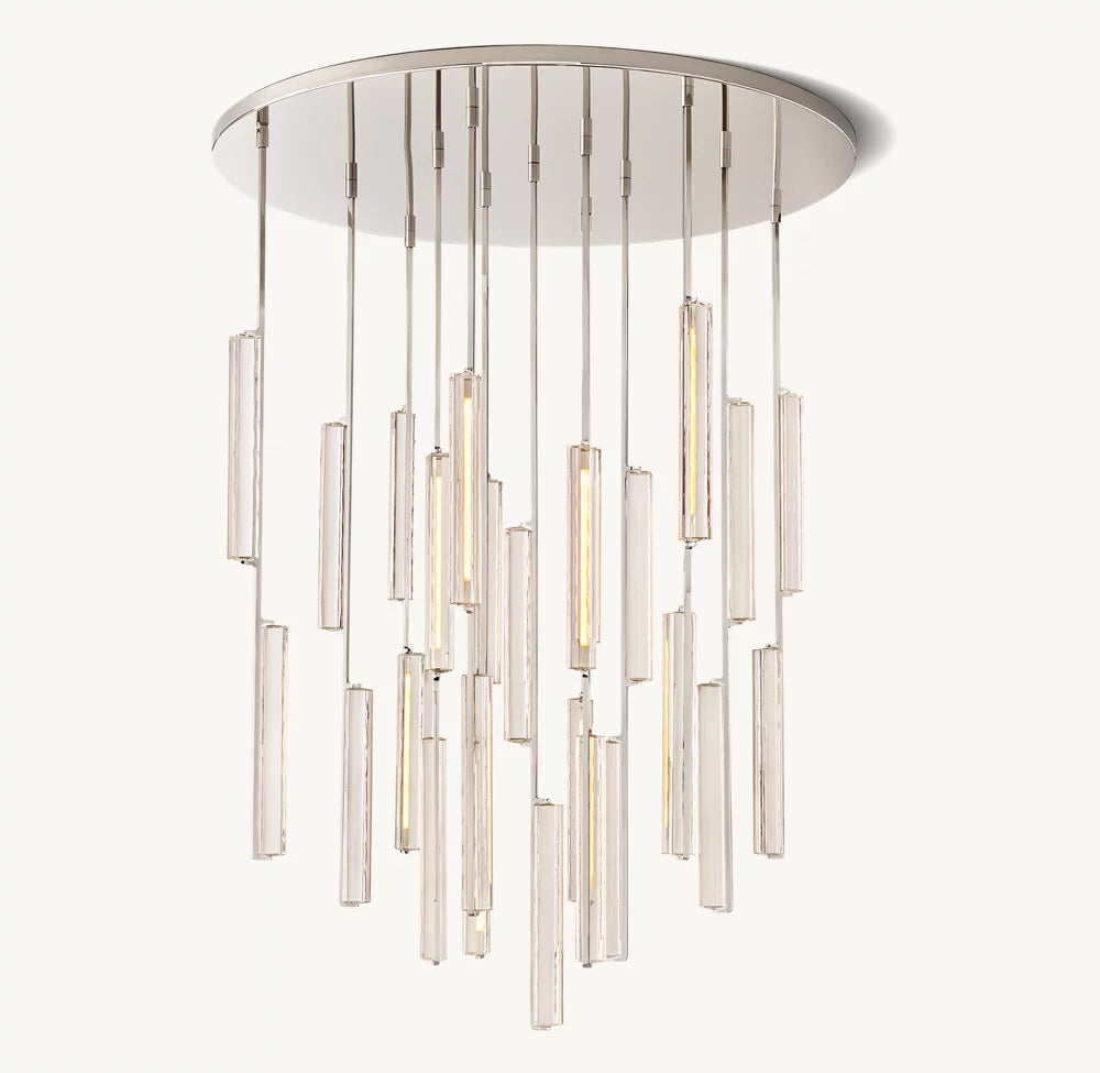 Audubos Round Chandelier  56"D-Vancei